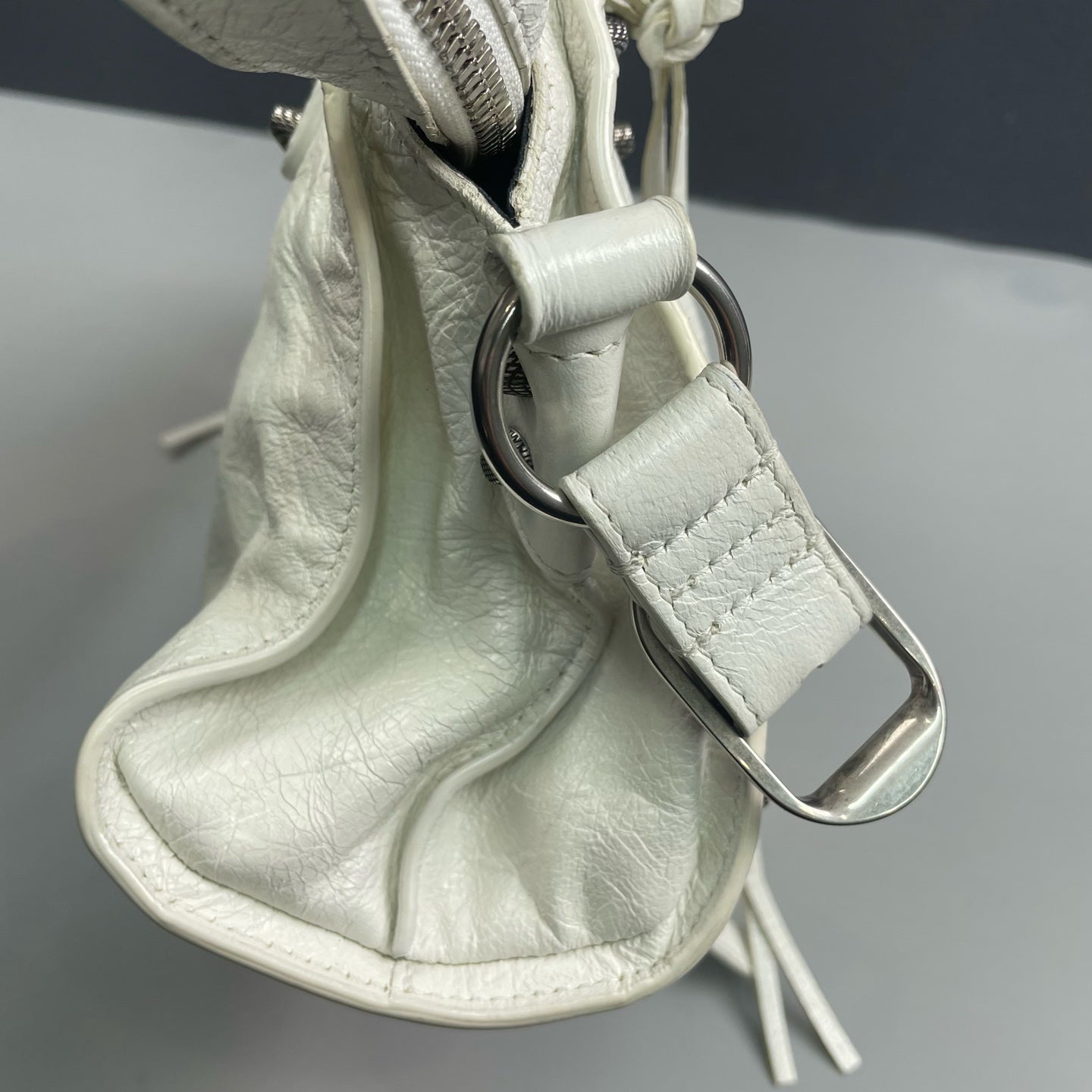 Balenciaga - Neo Cagole City Bag - Leather - White - (Small)