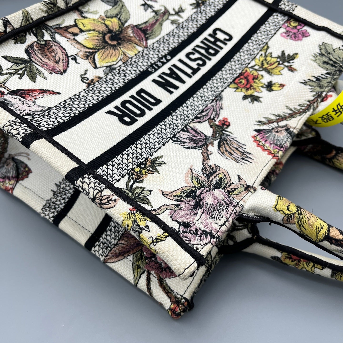Dior - Book Tote Small - Cloth - White - (Small)