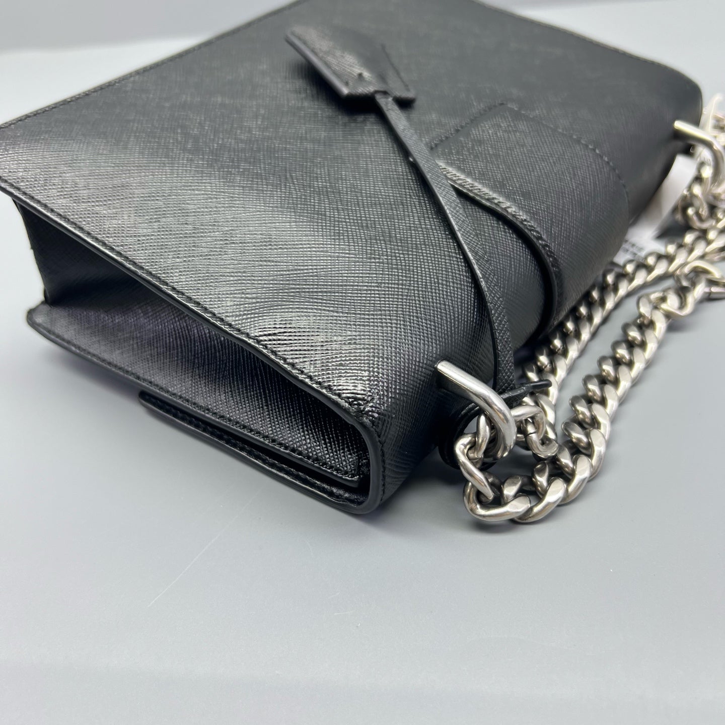 Prada - Chain Bag - Saffiano leather - Black - (small)
