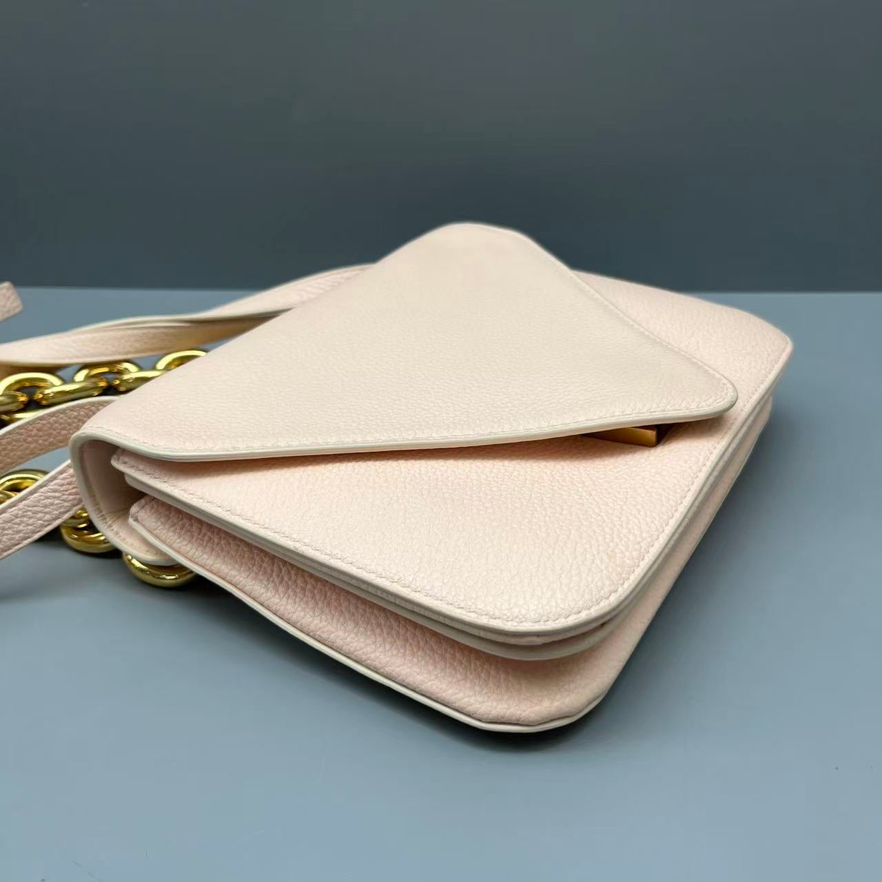Bottega Veneta - Mount Bag - Grained leather - Pink - (mini)