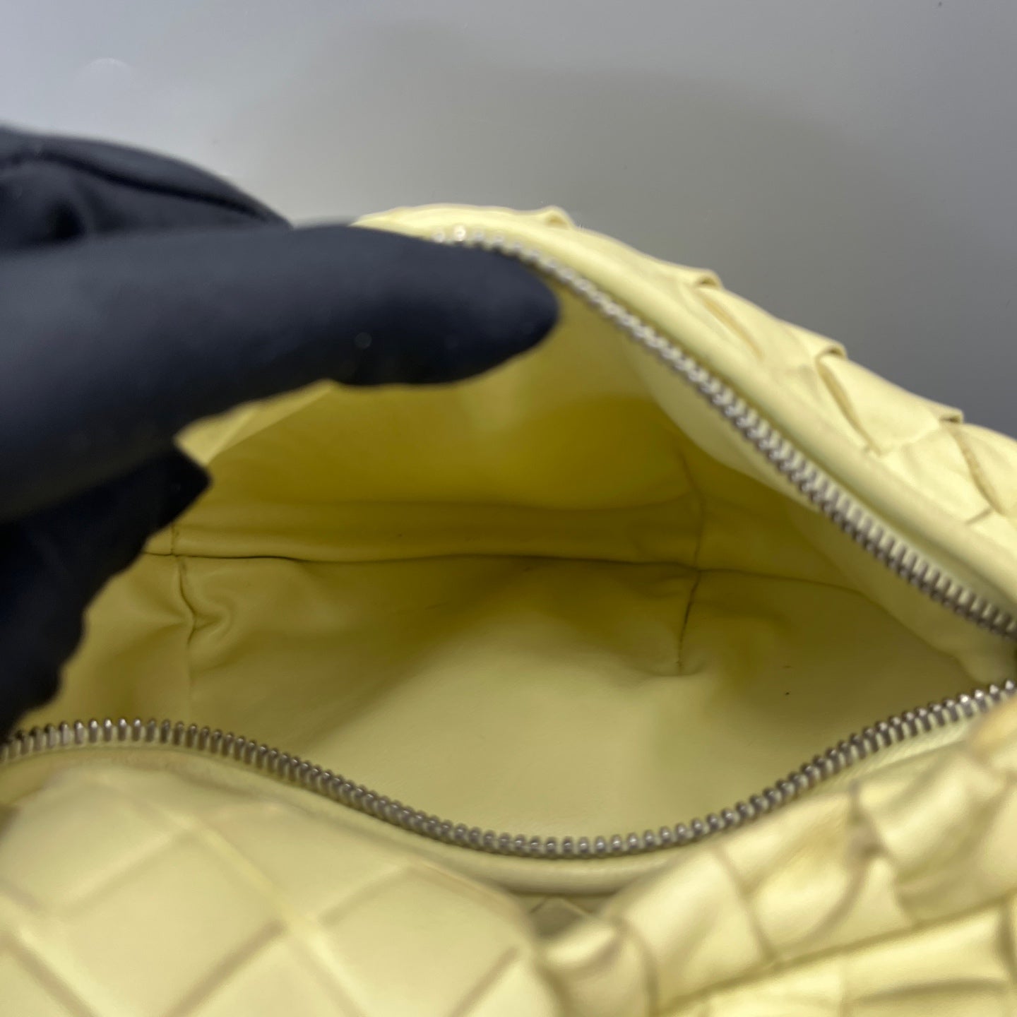 Bottega Veneta - Mini Jodie - Lambskin leather - Yellow - (Mini)