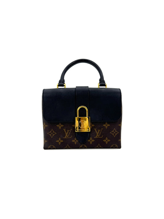 Louis Vuitton - Locky BB - Monogram coated canvas with black cowhide leather trim - Black - (small)