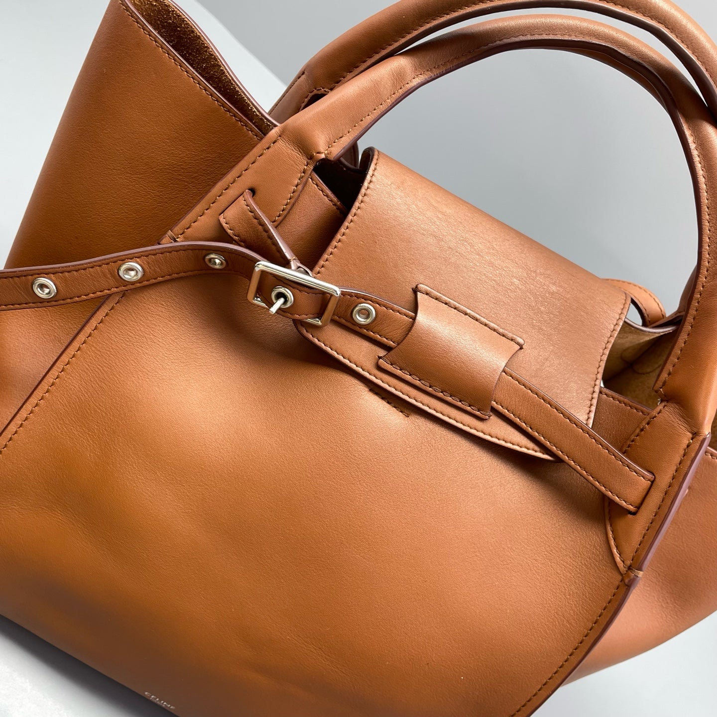 Celine - Big Bag - Leather - Brown - (Medium)