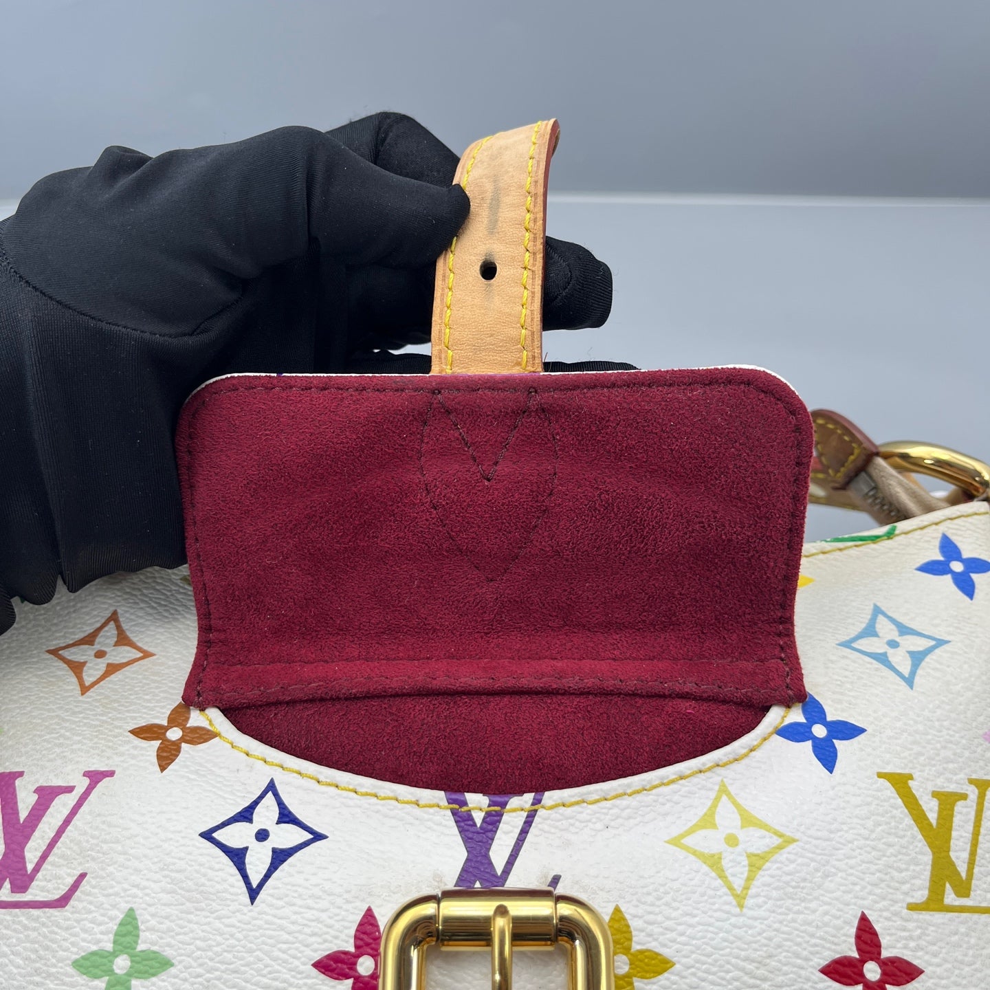 Louis Vuitton - Monogram Multicolore Shoulder Bag - Monogram Multicolore coated canvas with Vachetta leather trim - White, Multicolour - (medium)