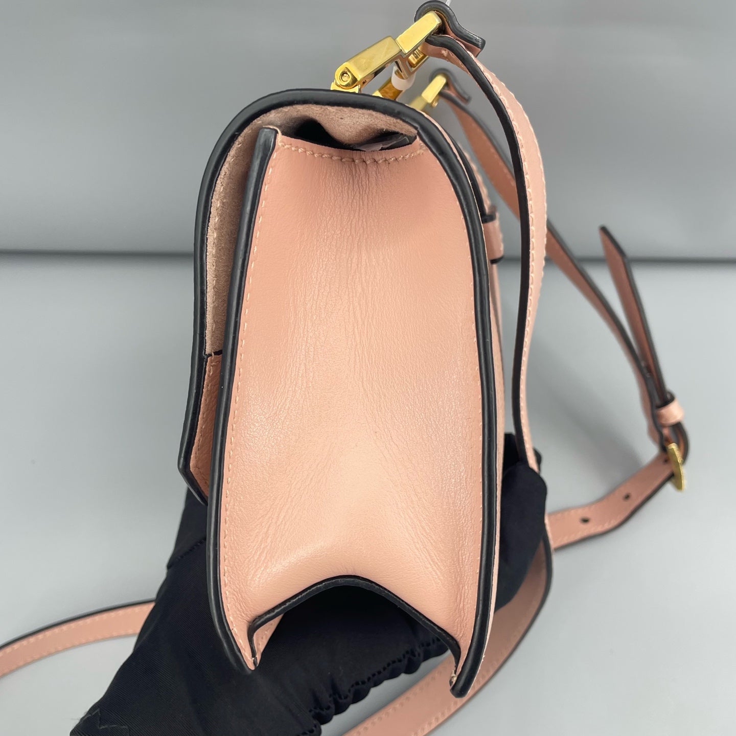 Miu Miu - Jewel Embellished Flap Shoulder Bag - Grained leather - Pink - (small)