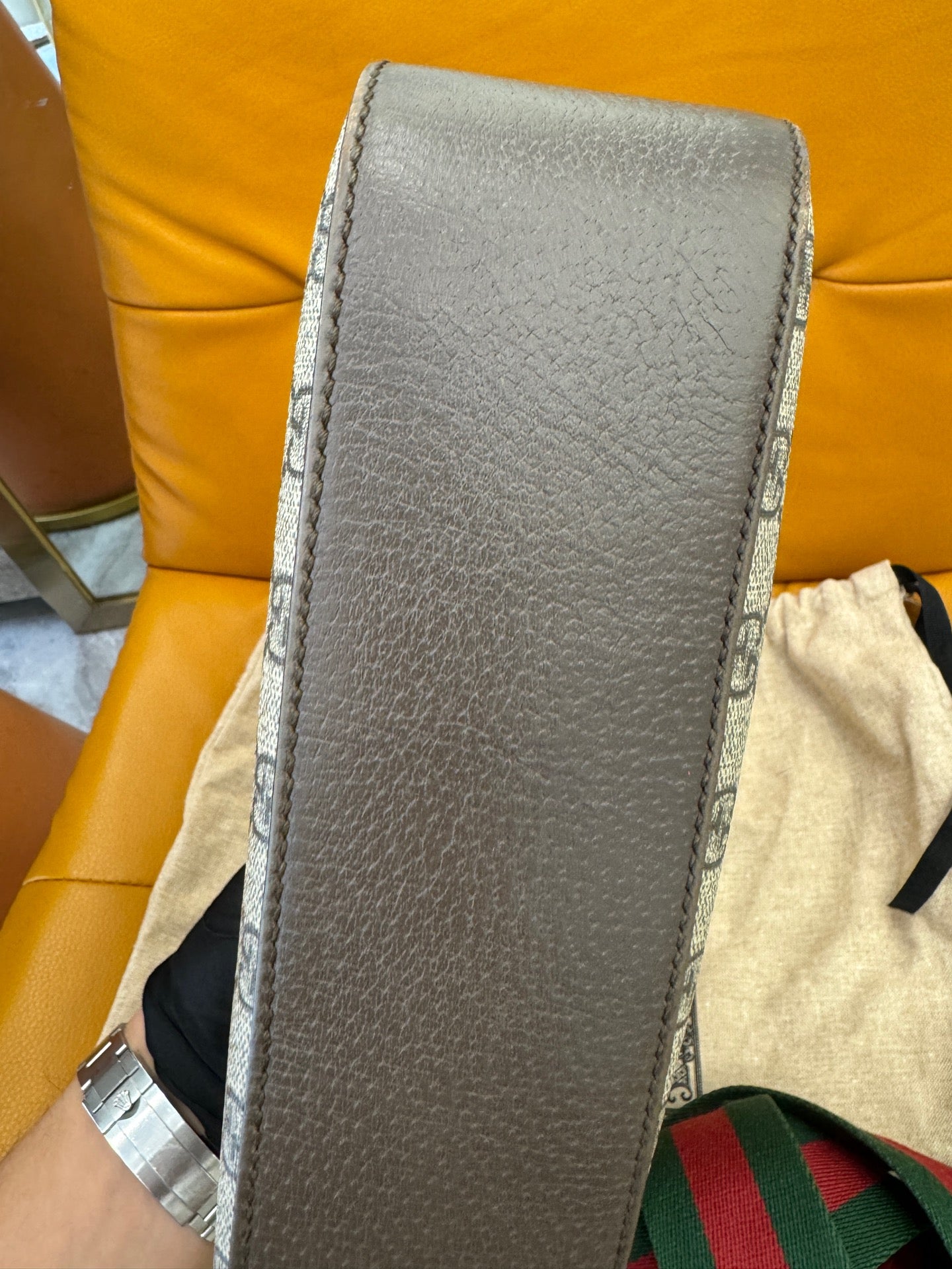 Gucci - Neo Vintage GG Supreme Camera Bag with Tiger Head - GG Supreme canvas with leather trim - Beige - (Small)