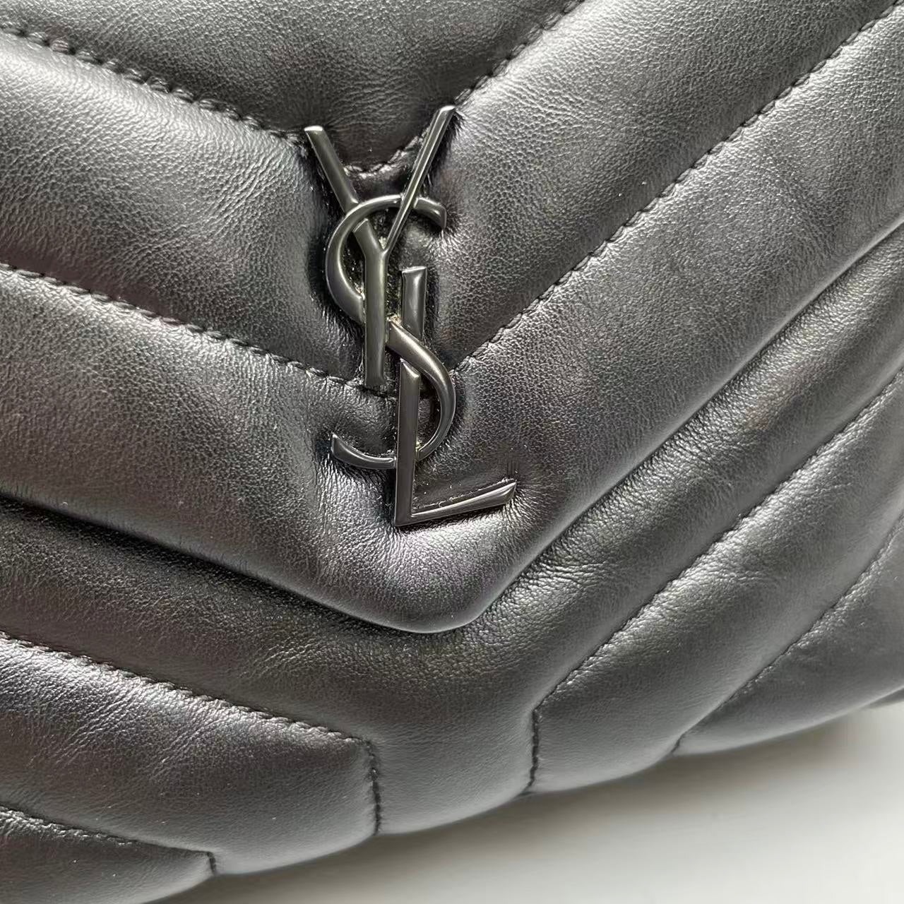 Saint Laurent - Loulou Toy - Leather - Black - (mini)
