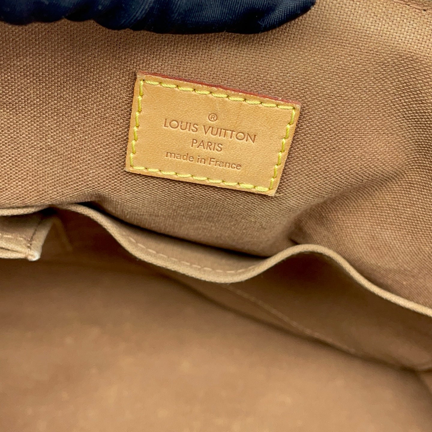 Louis Vuitton - Tivoli GM - Monogram coated canvas with natural cowhide leather trim - Brown - (Medium)