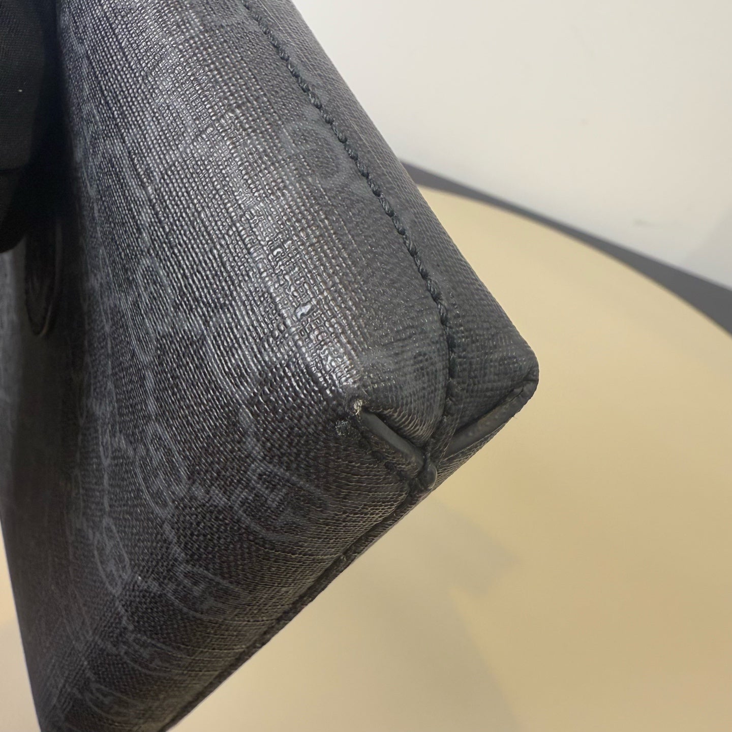 Gucci - GG Supreme Two-in-One Messenger Bag - GG Supreme canvas with leather trim - Black - (small)