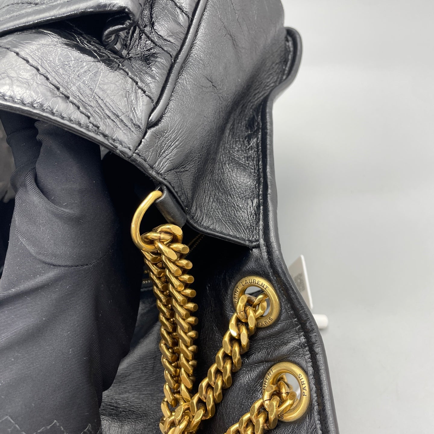Saint Laurent - Niki Medium - Leather - Black - (medium)