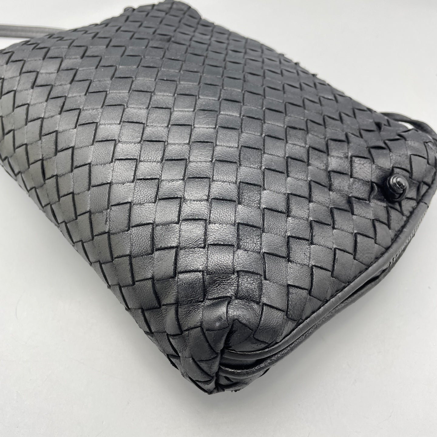 Bottega Veneta - Intrecciato Camera Bag - Leather - Black - (small)