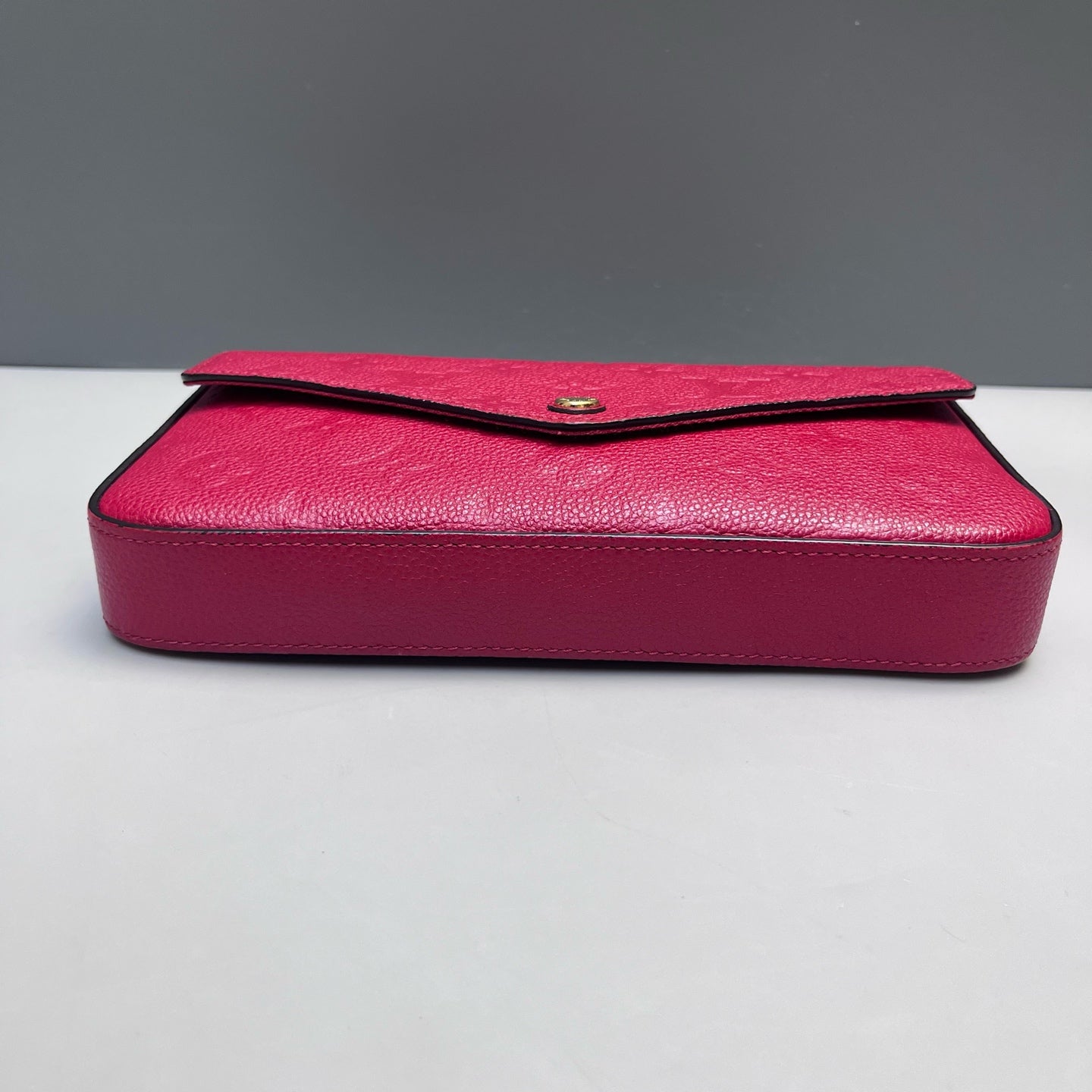 Louis Vuitton - Félicie Pochette - Monogram Empreinte leather - Red - (mini)