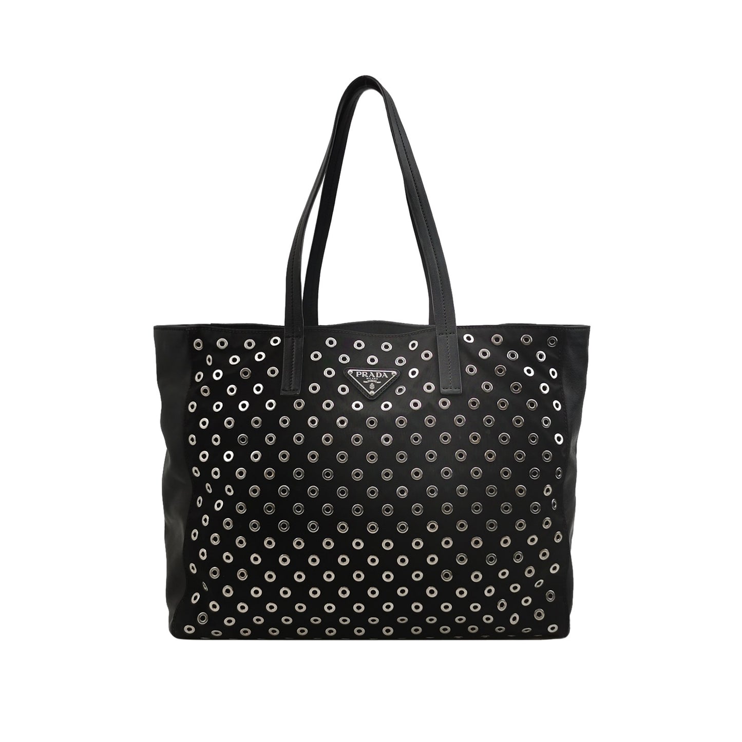 Prada - 1BG032-2EUW-F0002 - Polyamide and Leather - Black - (medium)