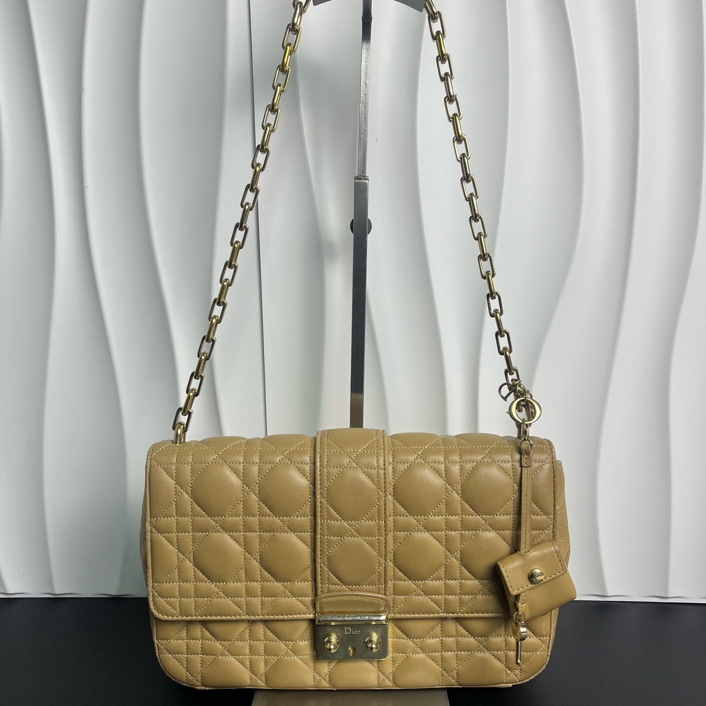 Dior - Miss Dior - Lambskin leather - Beige - (Medium)