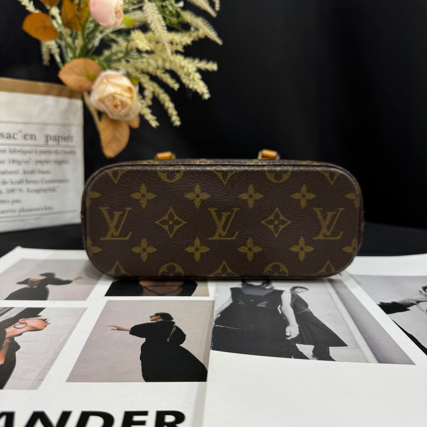 Louis Vuitton - Viviane - Monogram canvas with Vachetta leather trim - Brown - (Small)