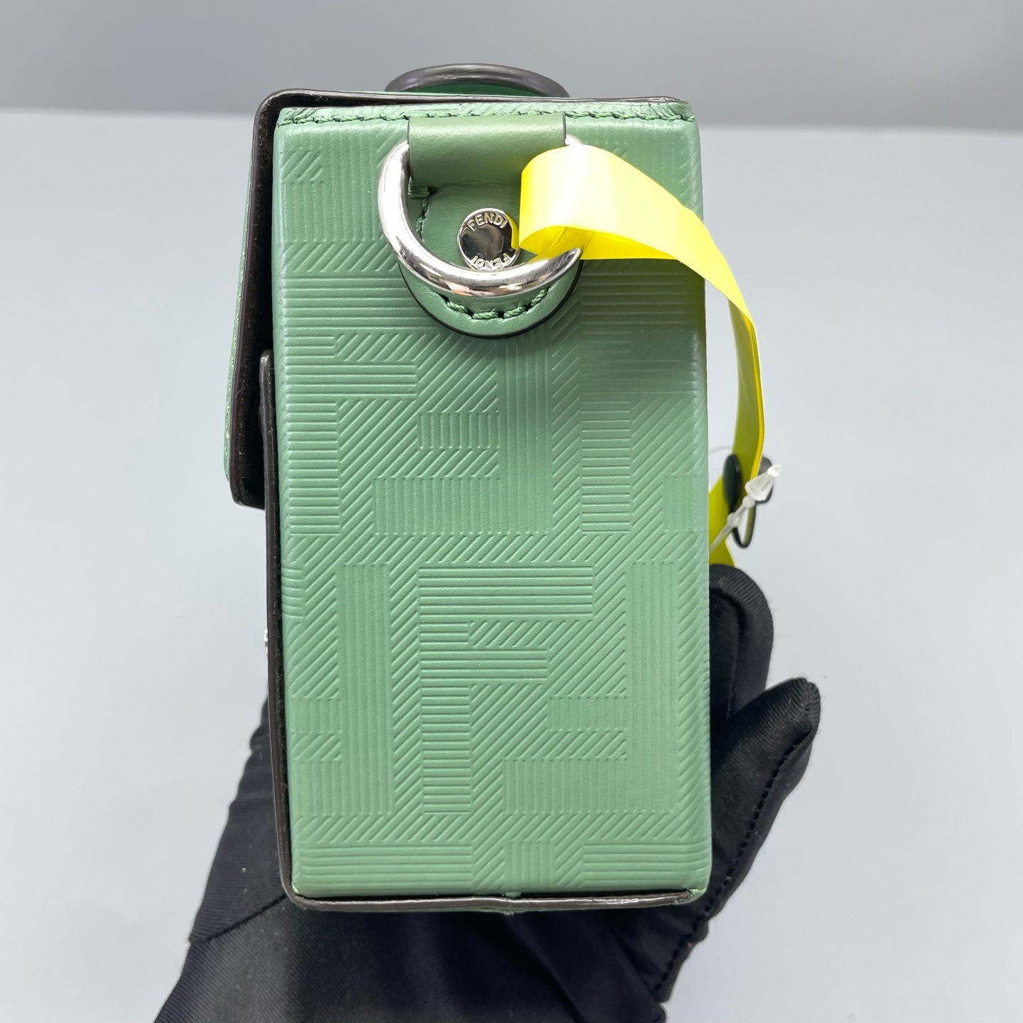 Fendi - Box Bag - Leather - Green - (mini)