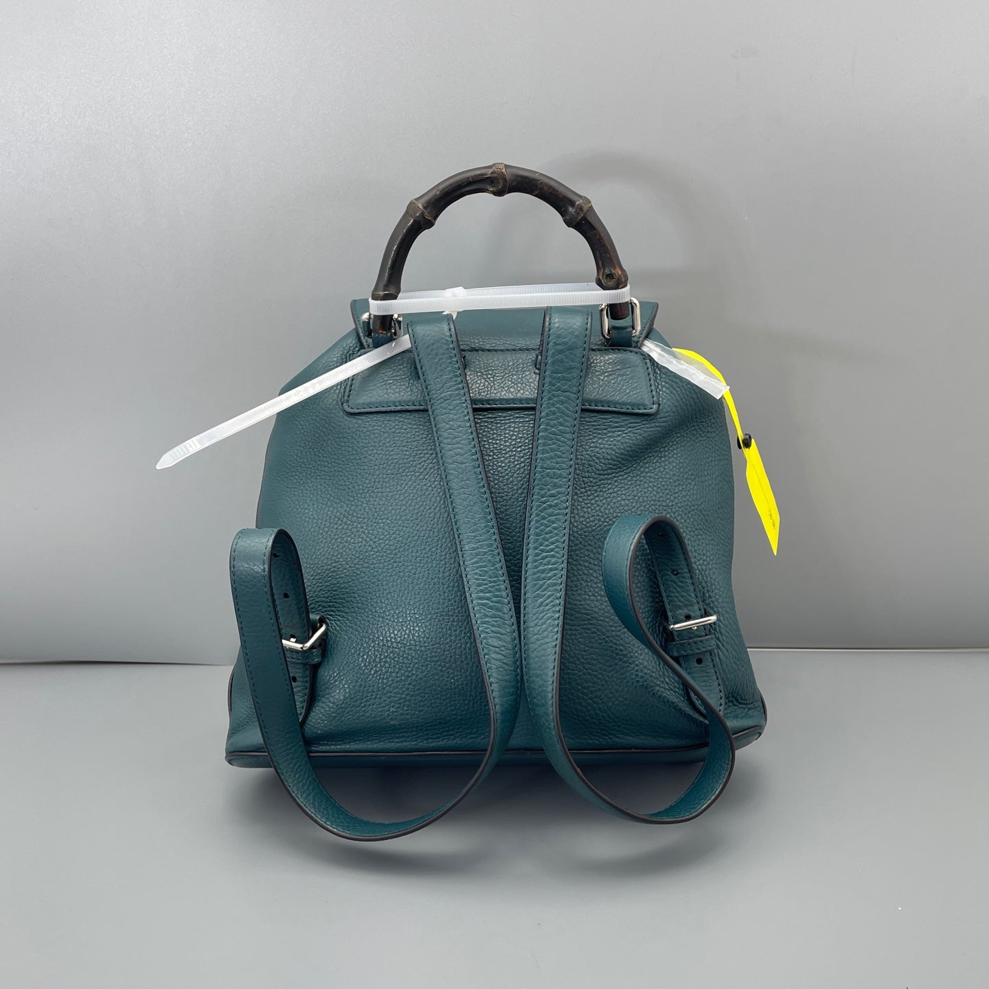 Gucci - Bamboo Tassel Backpack - Leather - Blue - (Medium)