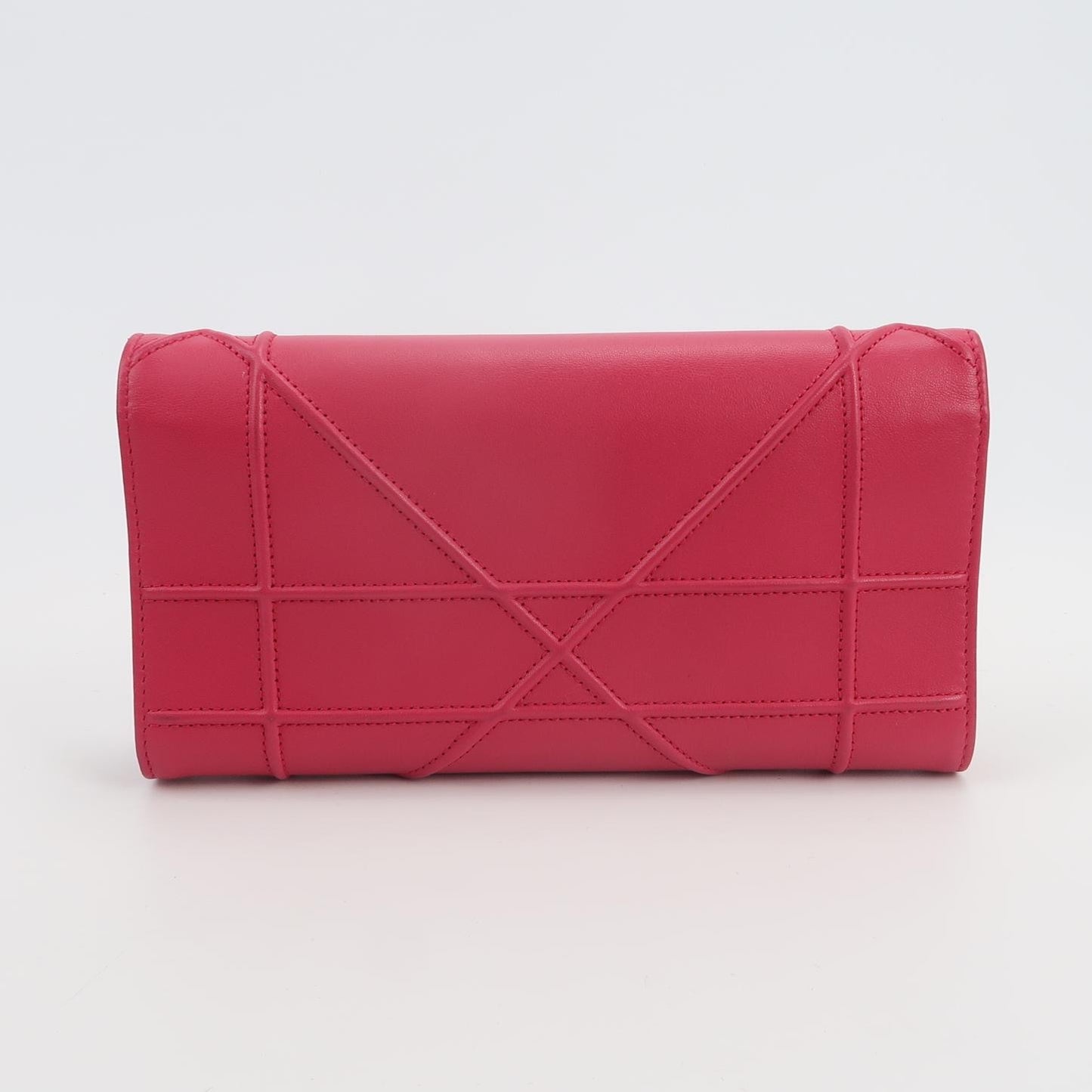 Dior - Diorama Wallet On Chain - Calfskin leather - Pink - (mini)