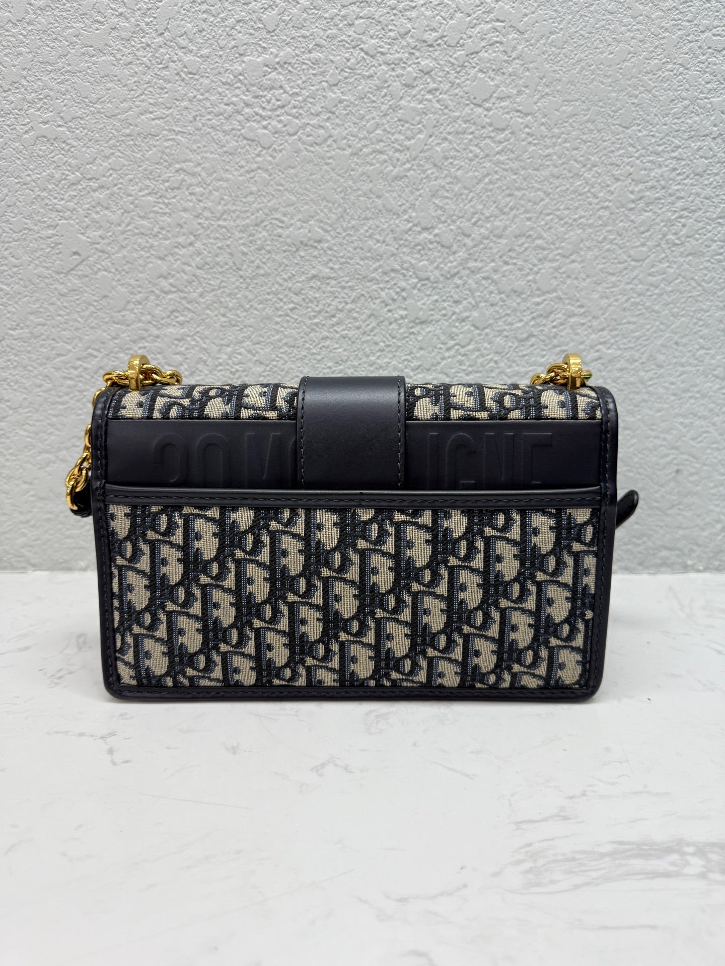 Dior - Montaigne Flap Bag - Dior Oblique Canvas with Leather Trim - Multicolour - (Medium)