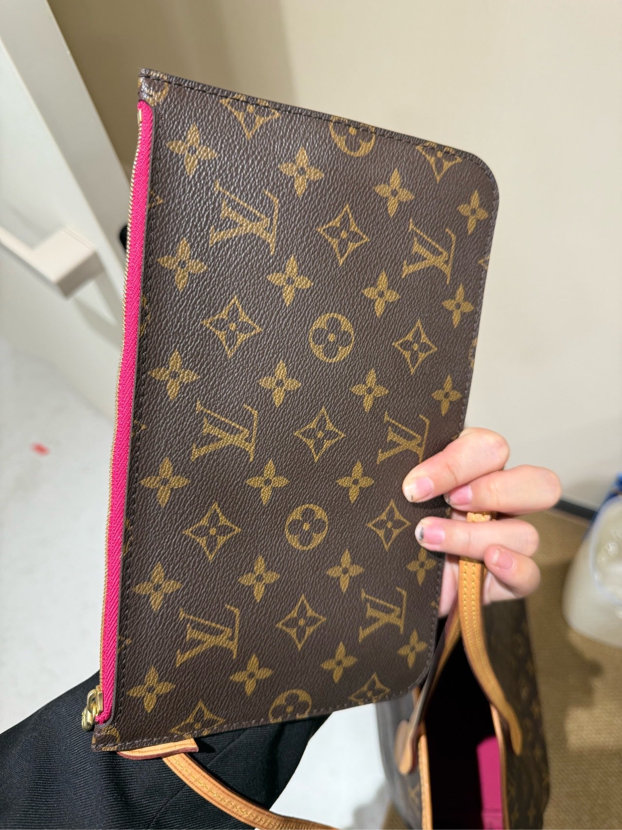 Louis Vuitton - Neverfull MM Monogram Pivoine - Coated canvas, Vachetta leather, Textile - Brown - (medium)