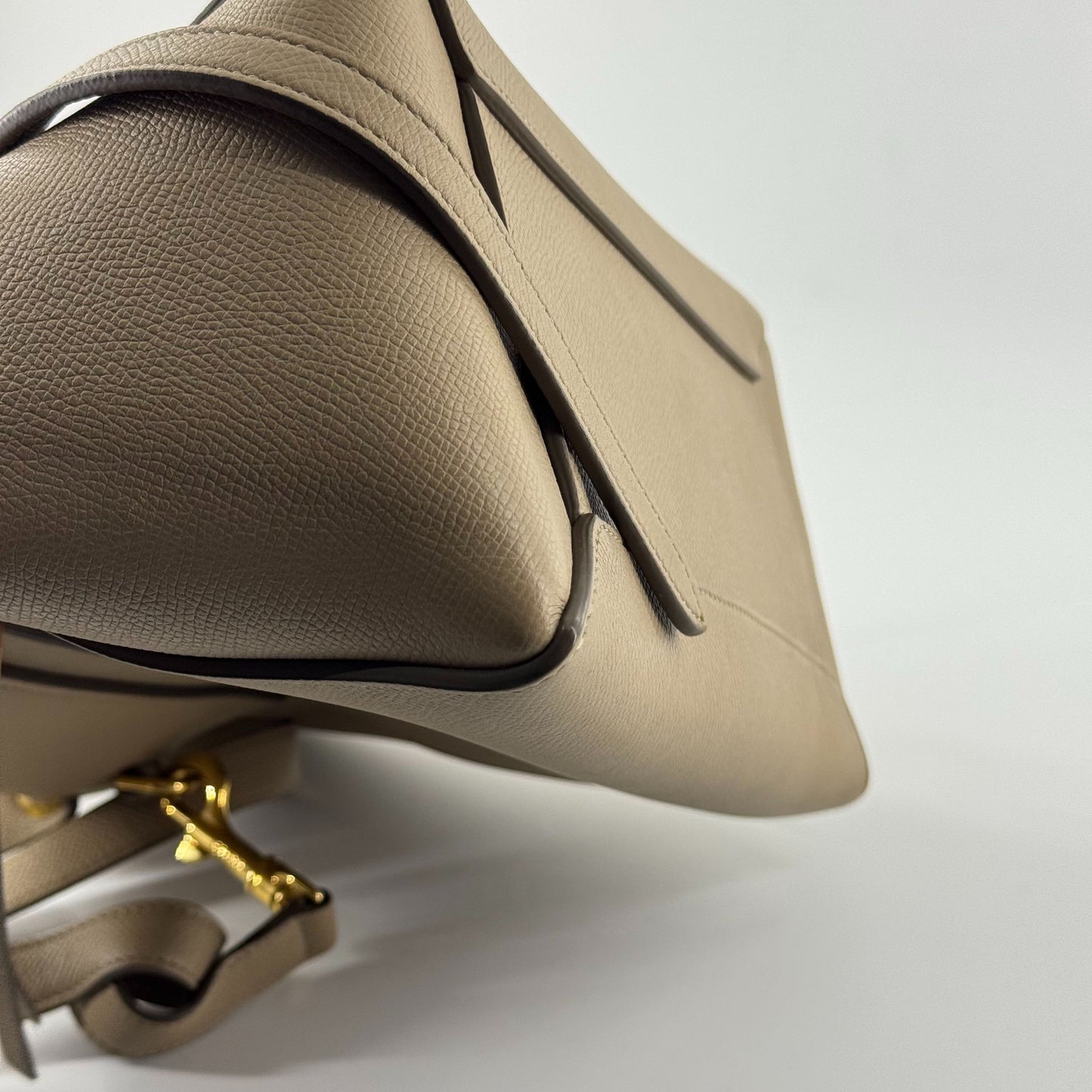Celine - Belt Bag - Grained calfskin leather - Beige - (Small)