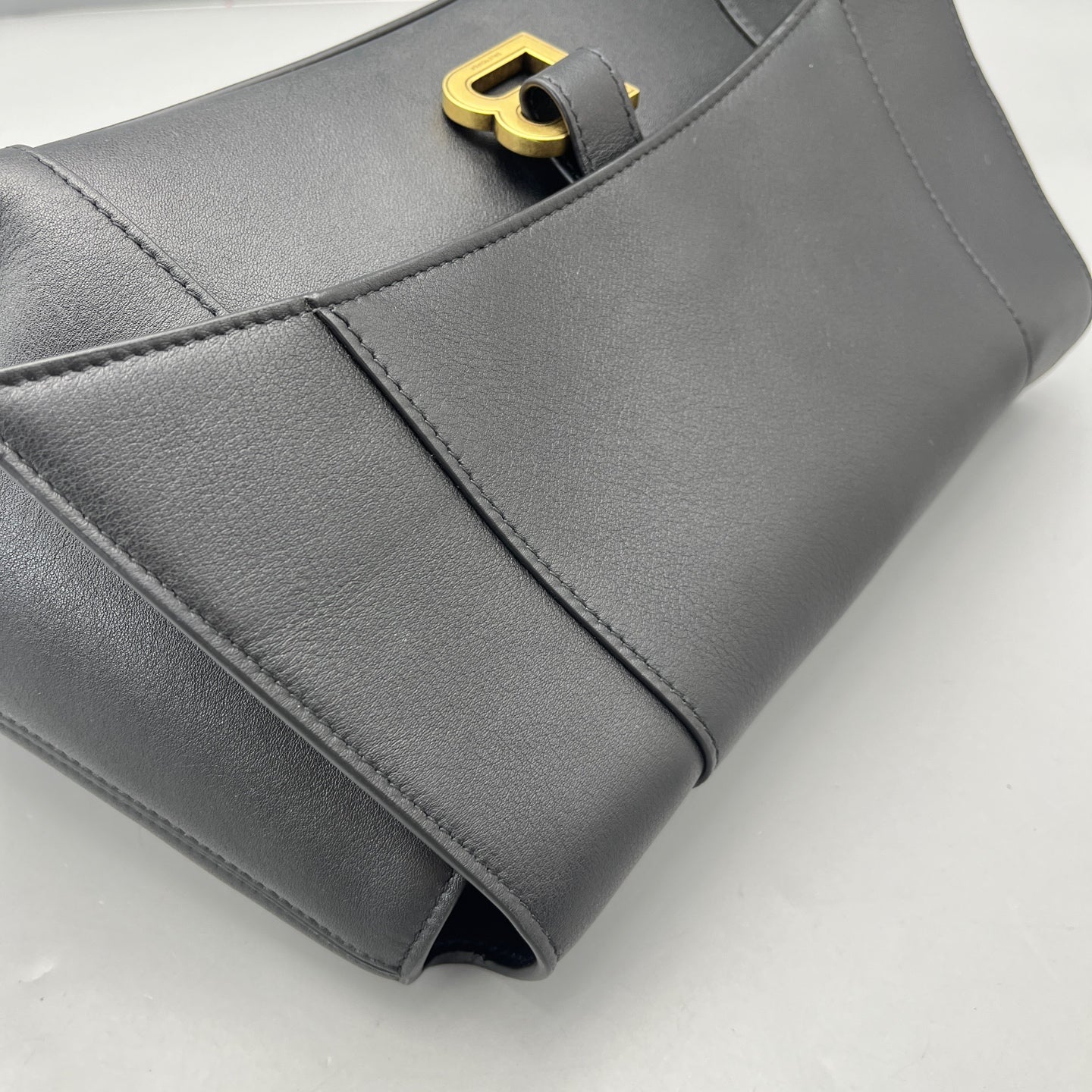 Balenciaga - Crush - Leather - Black - (Medium)