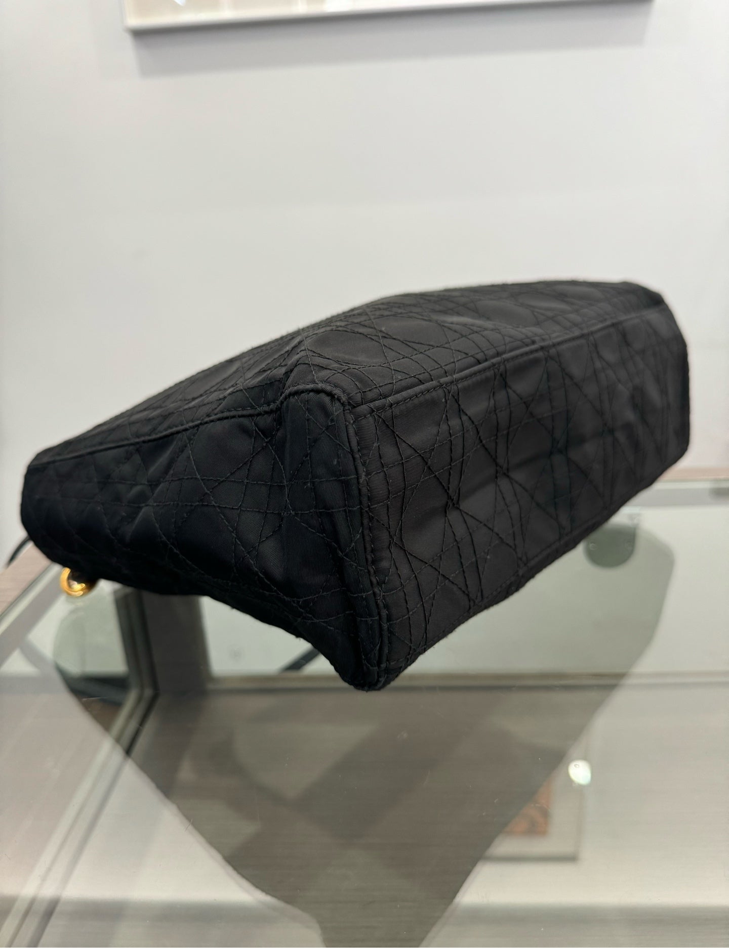 Dior - Lady Dior - Cloth - Black - (large)