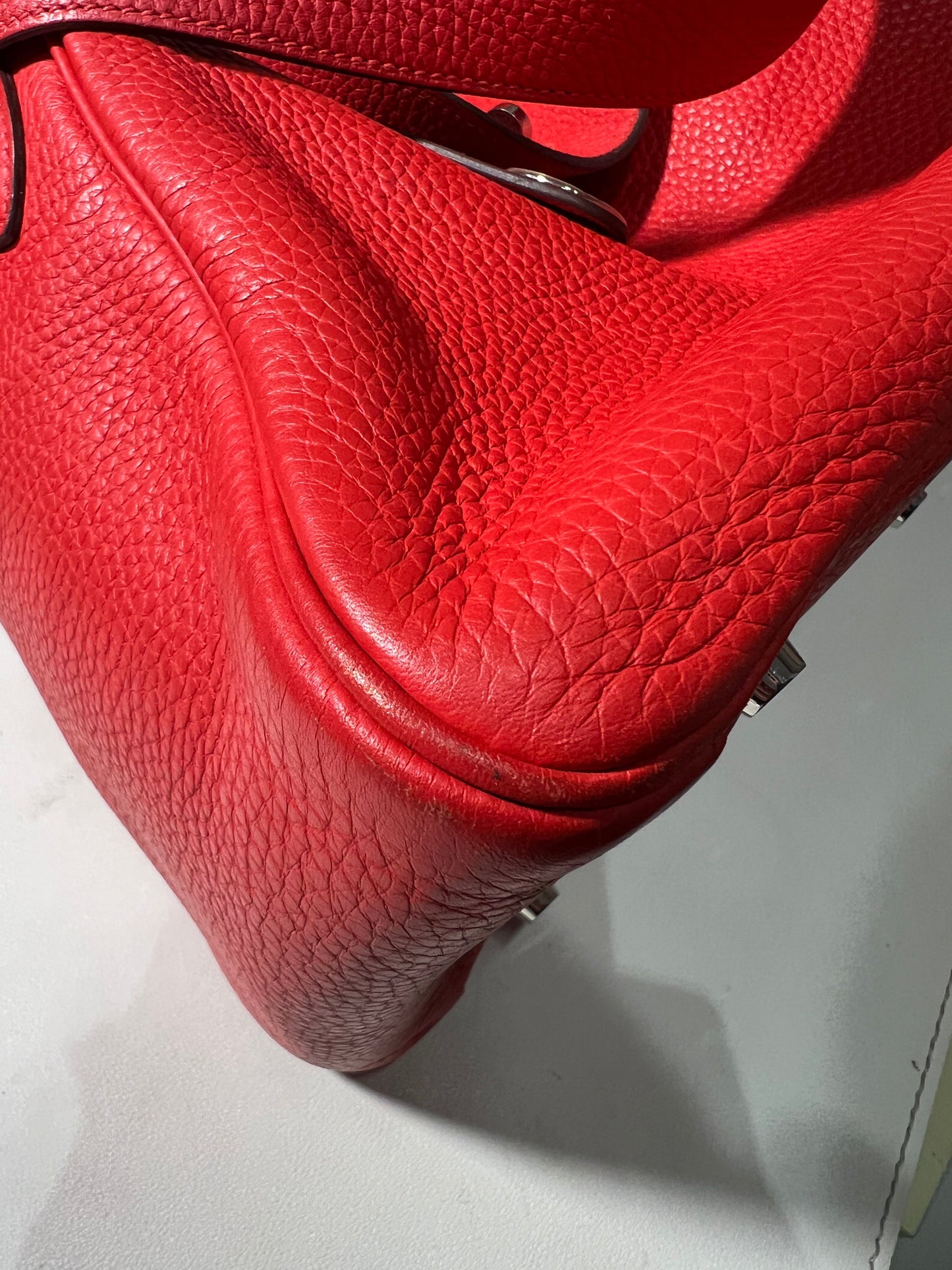 Hermès - Lindy 30 - Leather - Red - (medium)