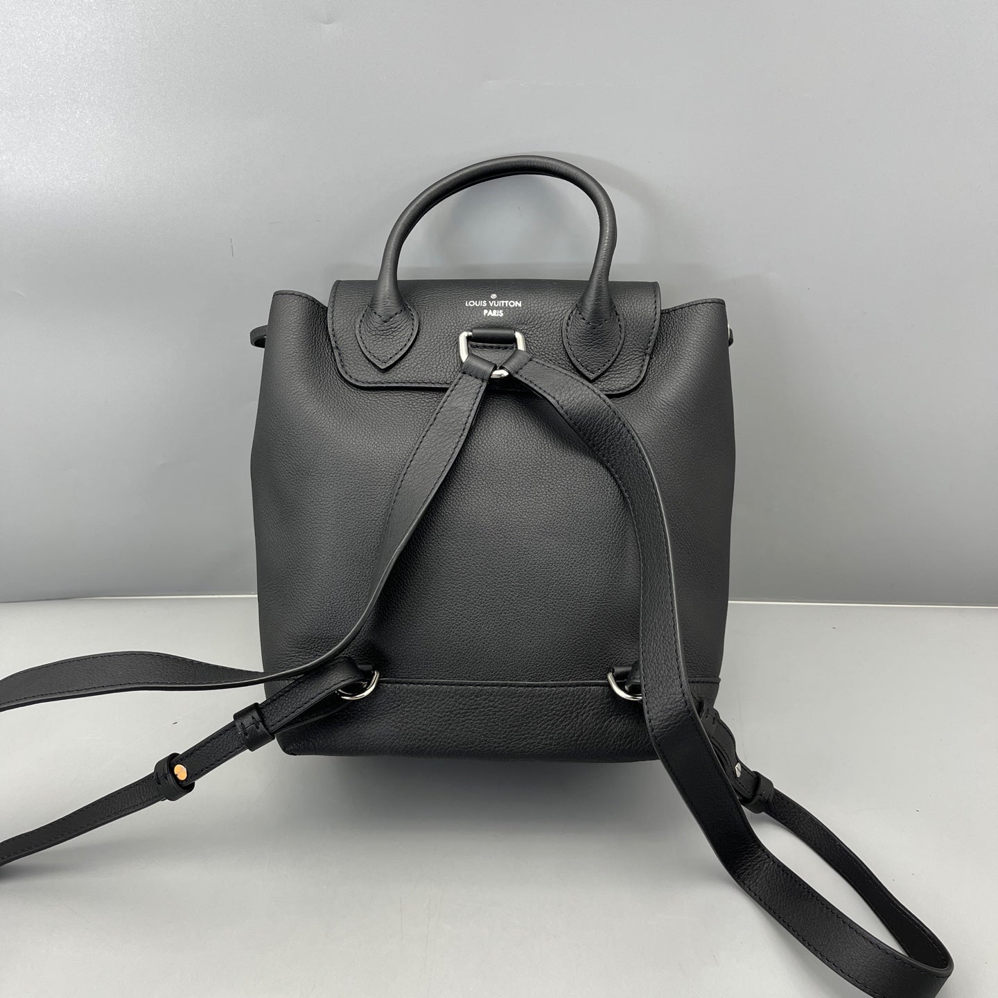 Louis Vuitton - Lockme Backpack - Leather - Black - (small)