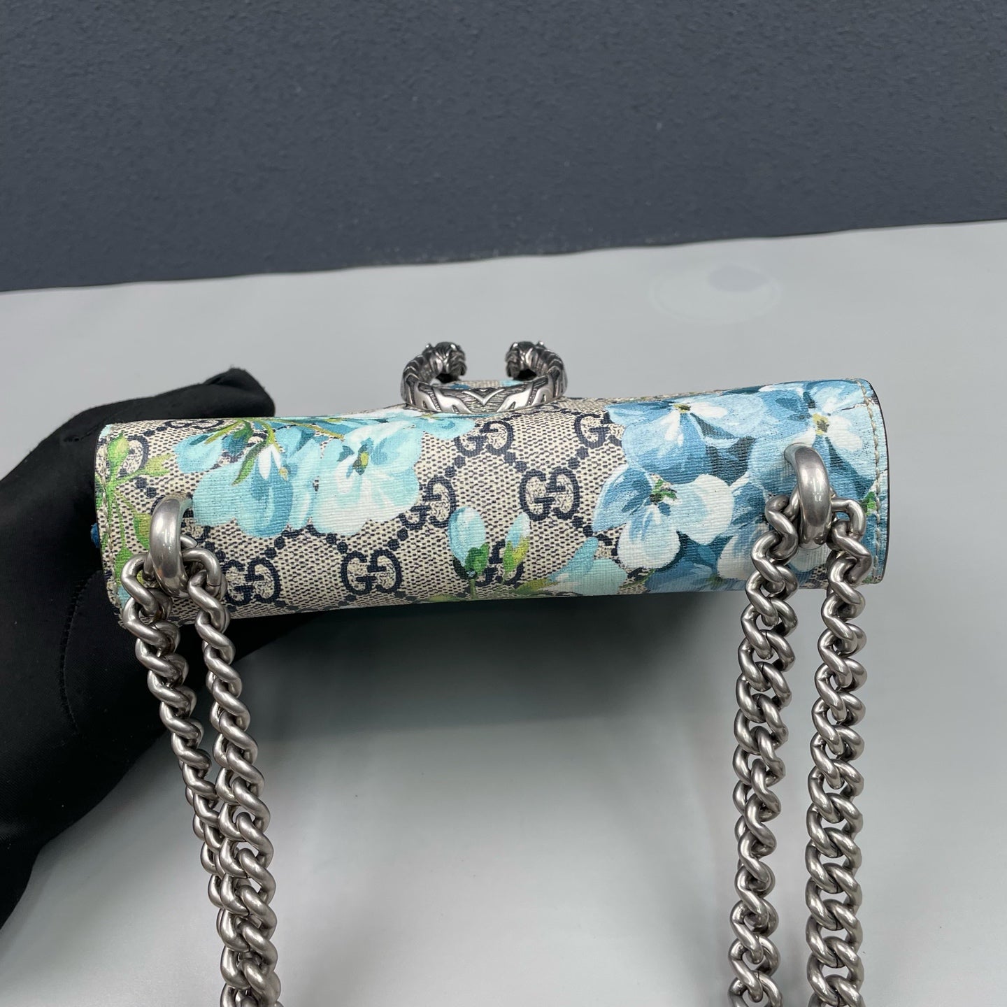 Gucci - Dionysus Small Shoulder Bag - GG Supreme coated canvas with suede and leather trim - Multicolour - (small)