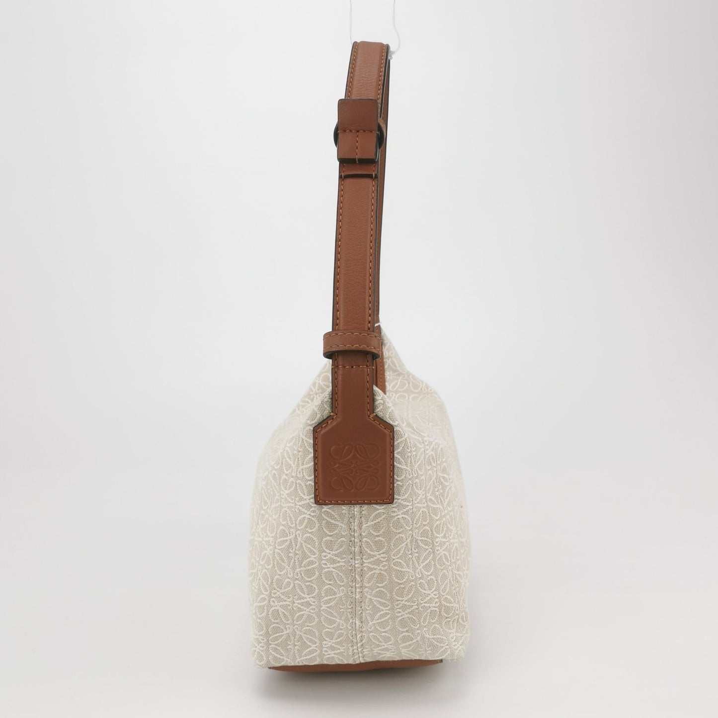 Loewe - Mini Cubi Bag - Cloth and Leather - Beige and Brown - (mini)