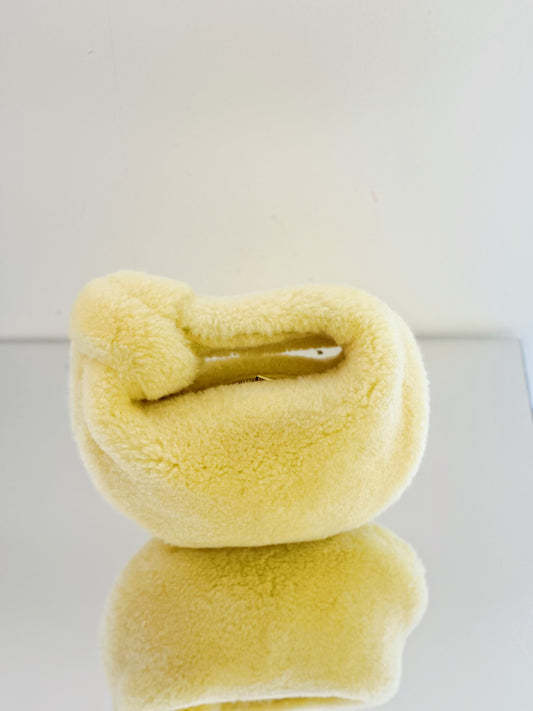 Bottega Veneta - Jodie - Shearling and leather - Yellow - (mini)