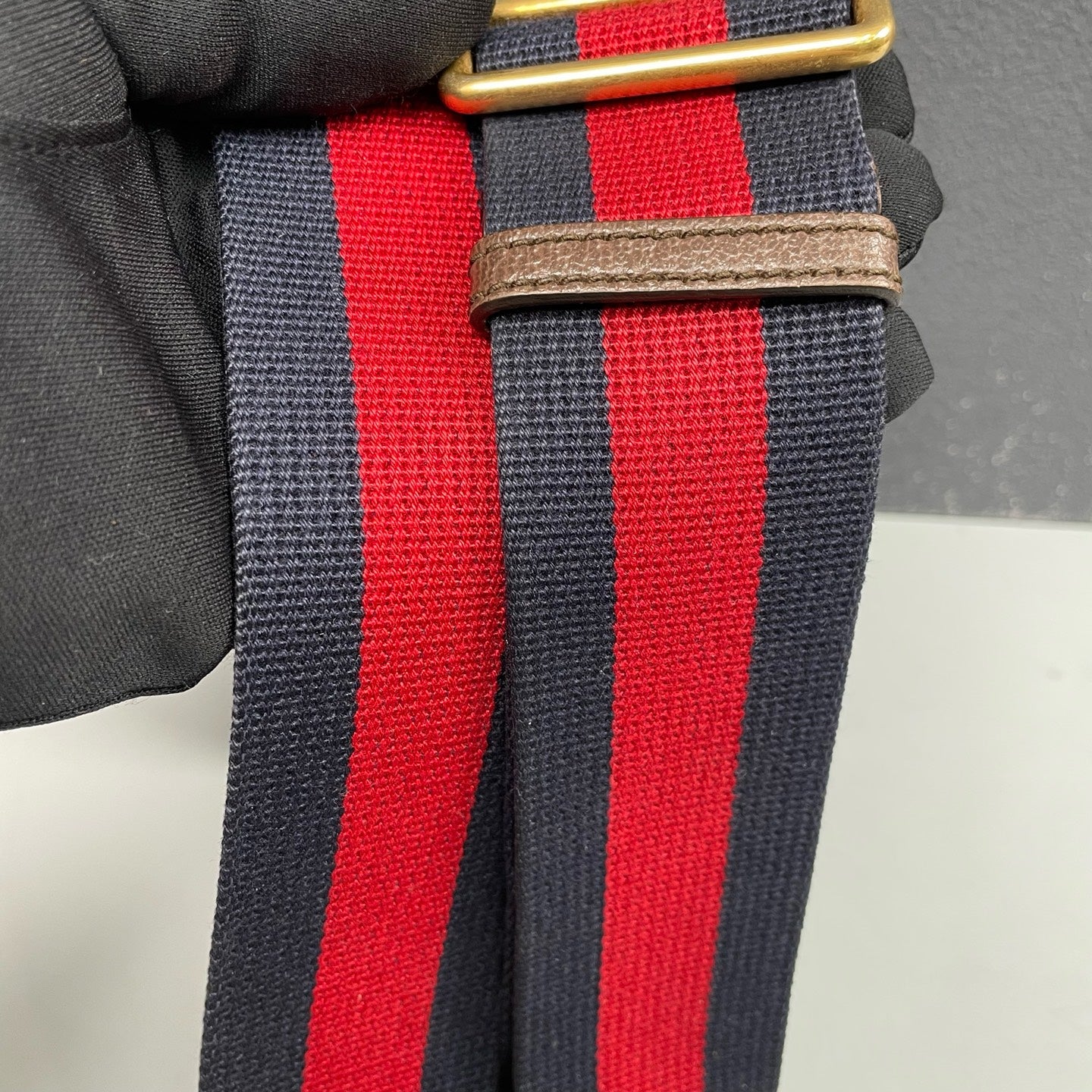 Gucci - Ophidia Small Crossbody Bag - GG Supreme canvas with textured leather trim - Beige, Brown, Green, Red - (Small)