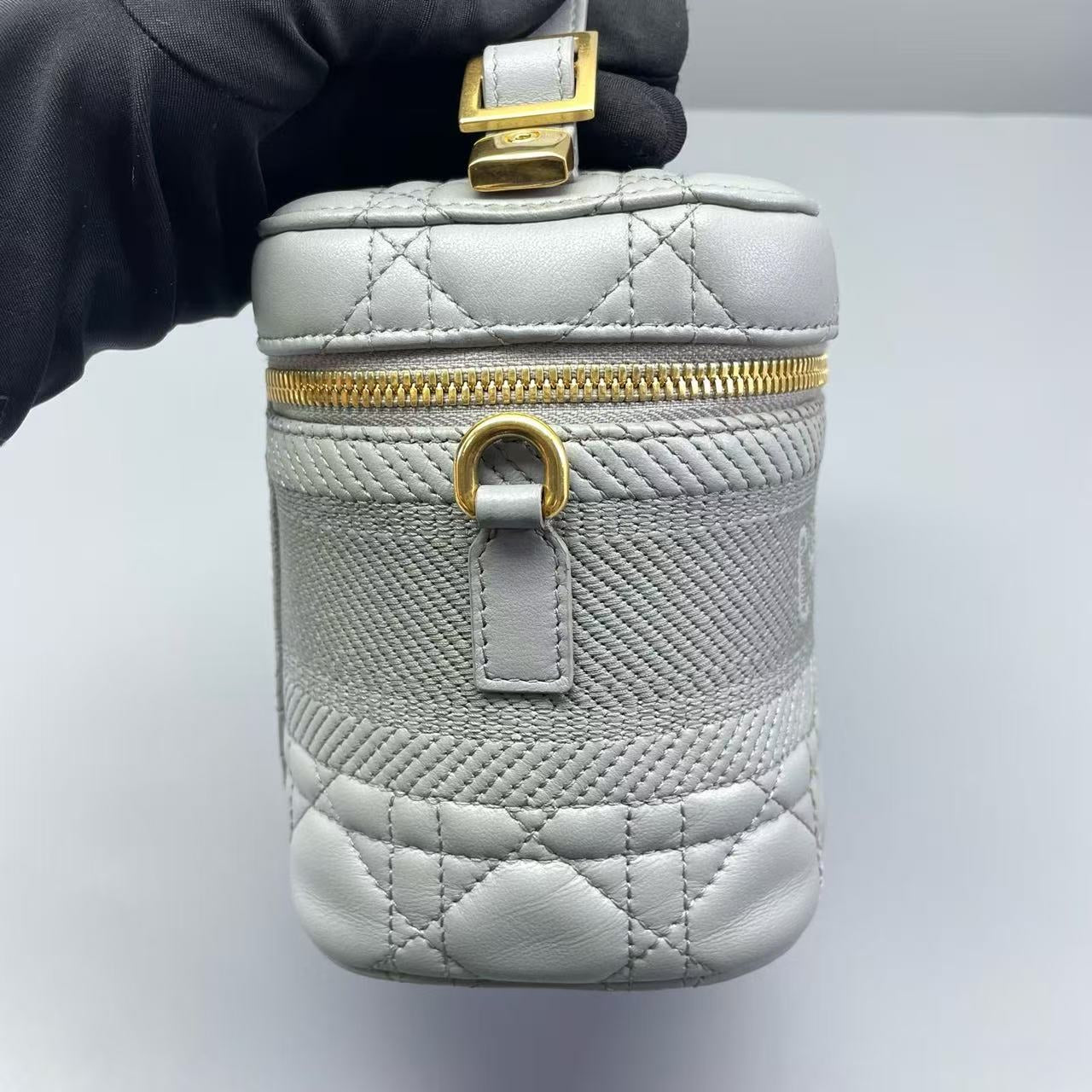 Dior - Vanity Case - Leather - Haze Blue - (mini)