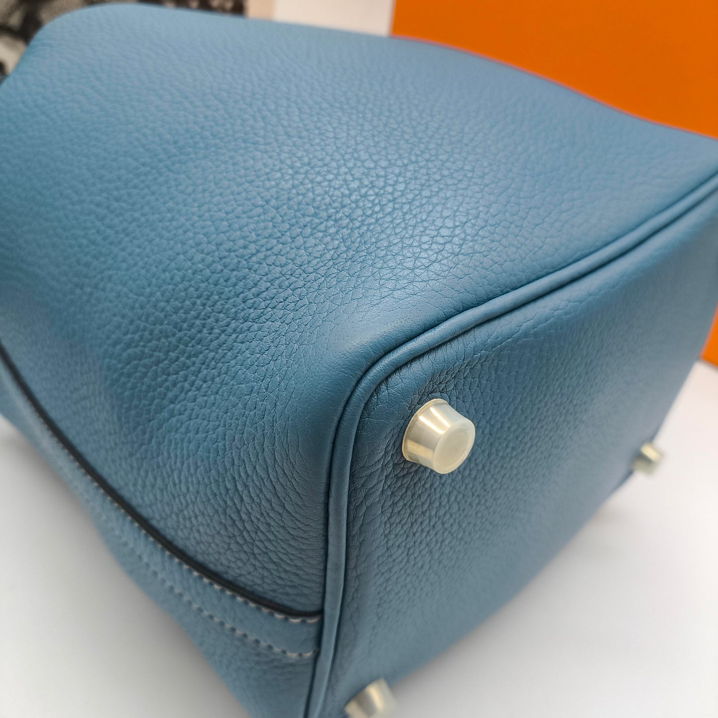 Hermès - Picotin Lock 18 - Togo leather - Blue - (Small)