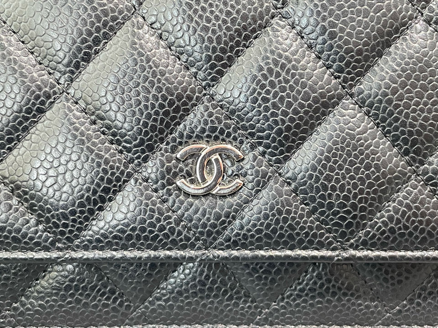 Chanel - Wallet on Chain (WOC) - Caviar leather - Black - (Mini)
