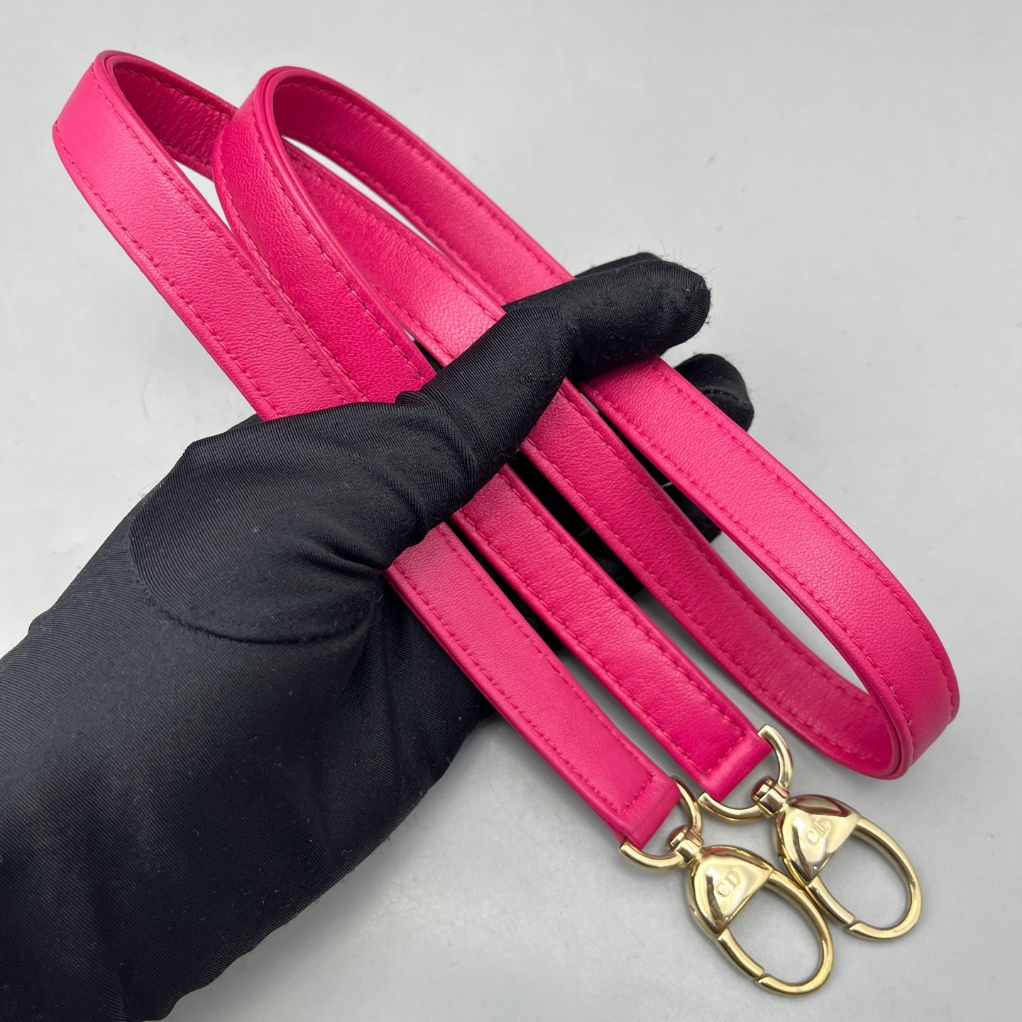 Dior - Lady Dior - Lambskin leather - Pink - (medium)