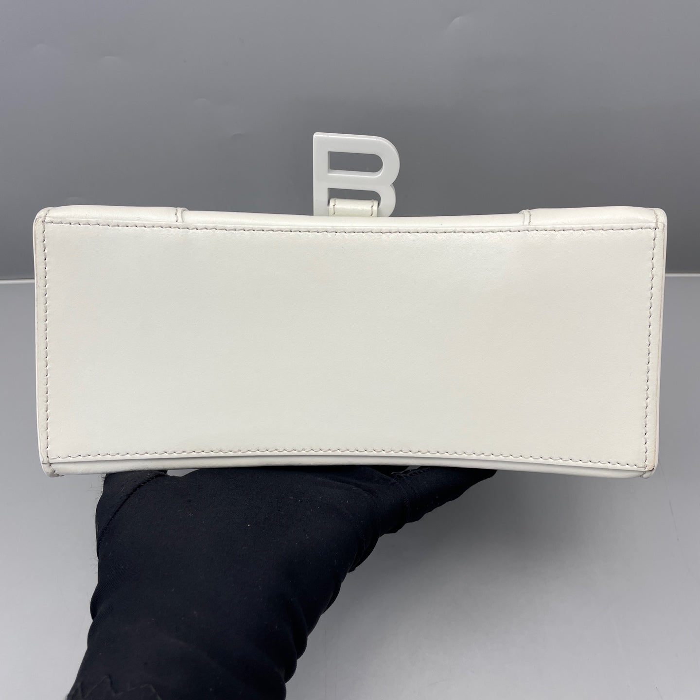 Balenciaga - Hourglass Bag - Leather - White - (small)
