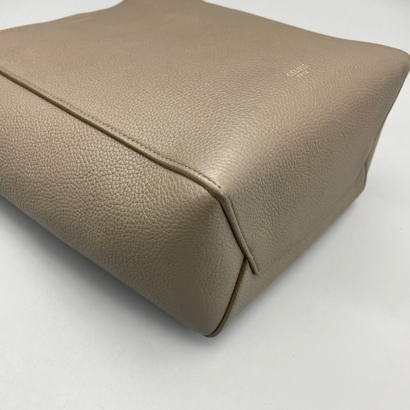 Celine - Small Bucket Bag - Leather - Grey - (small)