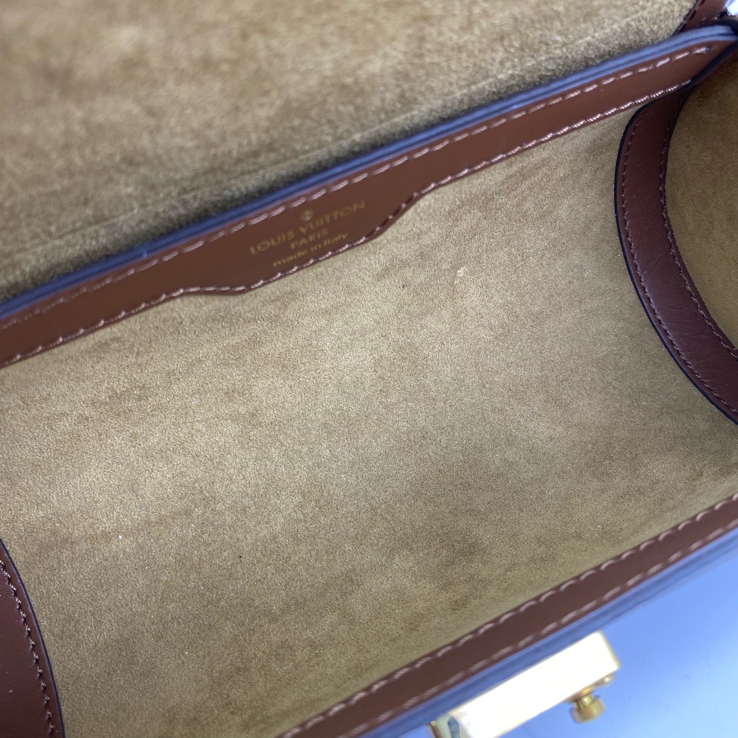 Louis Vuitton - Papillon Trunk - Monogram coated canvas with leather trim - Brown - (mini)