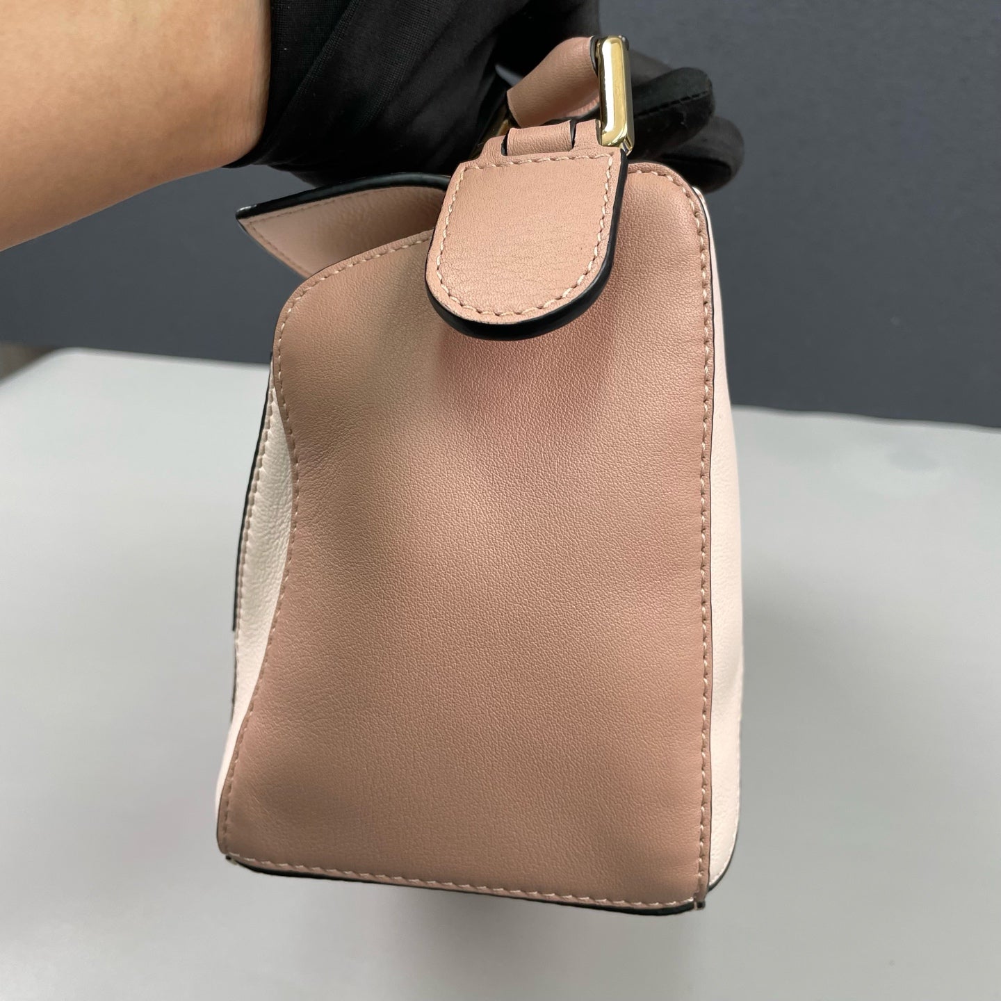 Loewe - Puzzle Bag - Leather and Suede - Pink - (small)
