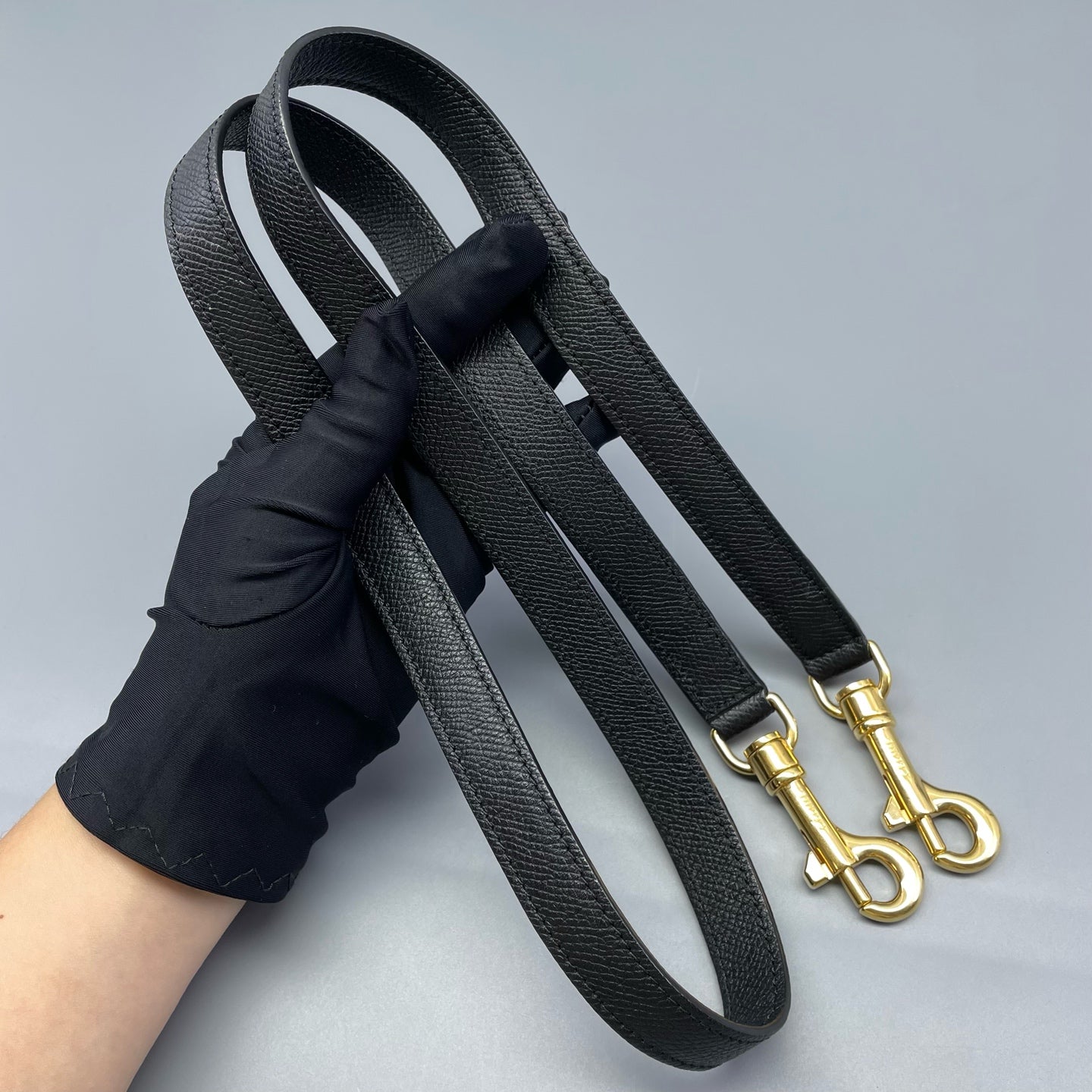 Celine - Belt Bag - Grained calfskin leather - Black - (small)