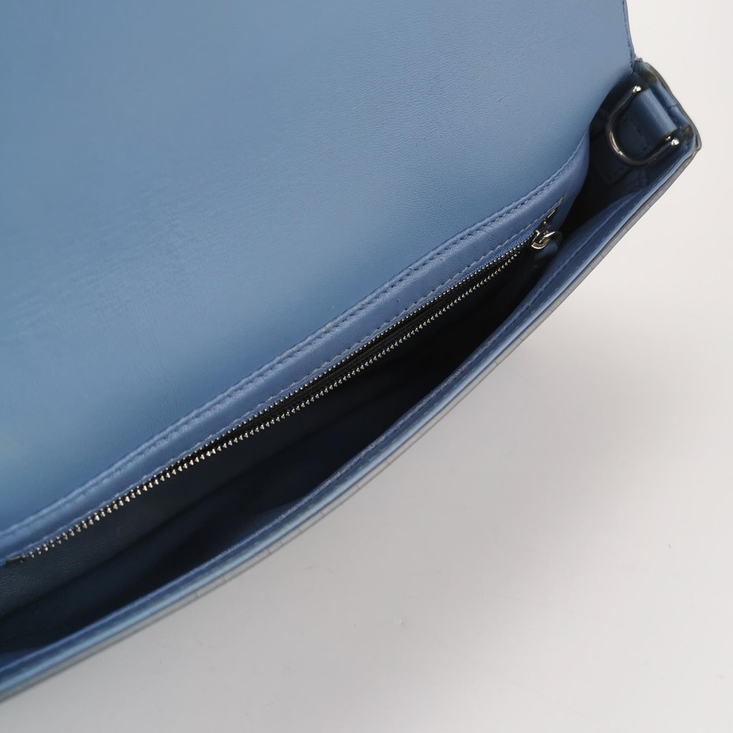 Fendi - Baguette - Leather - Blue - (Medium)
