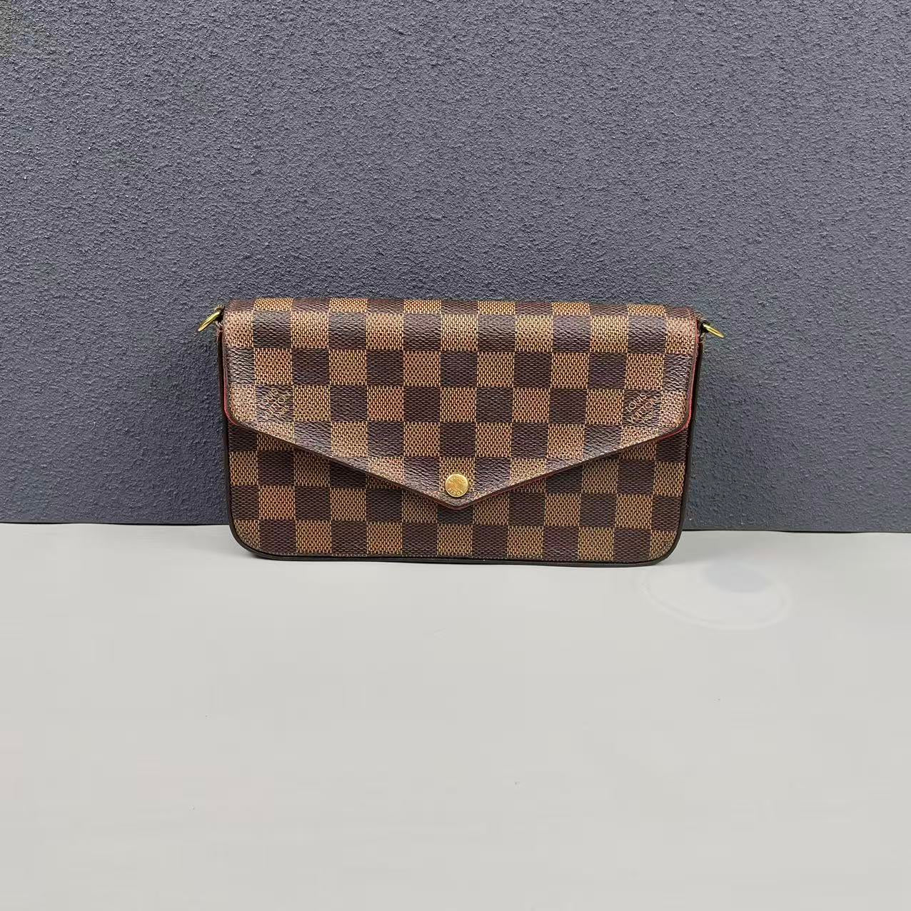 Louis Vuitton - Multi Pochette Accessoires (Main Pouch) - Coated canvas with textile lining - Brown - (Small)