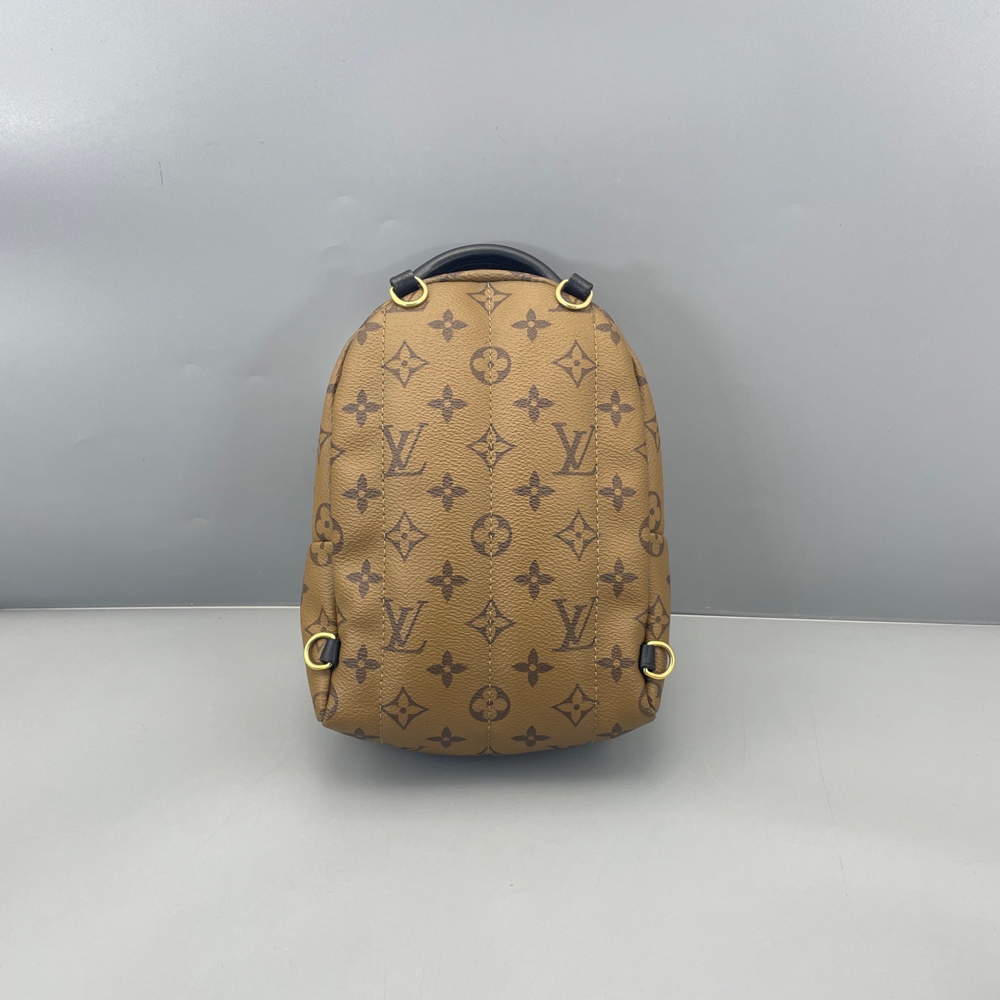 Louis Vuitton - Palm Springs Mini Backpack - Monogram Canvas with leather trim - Brown - (mini)