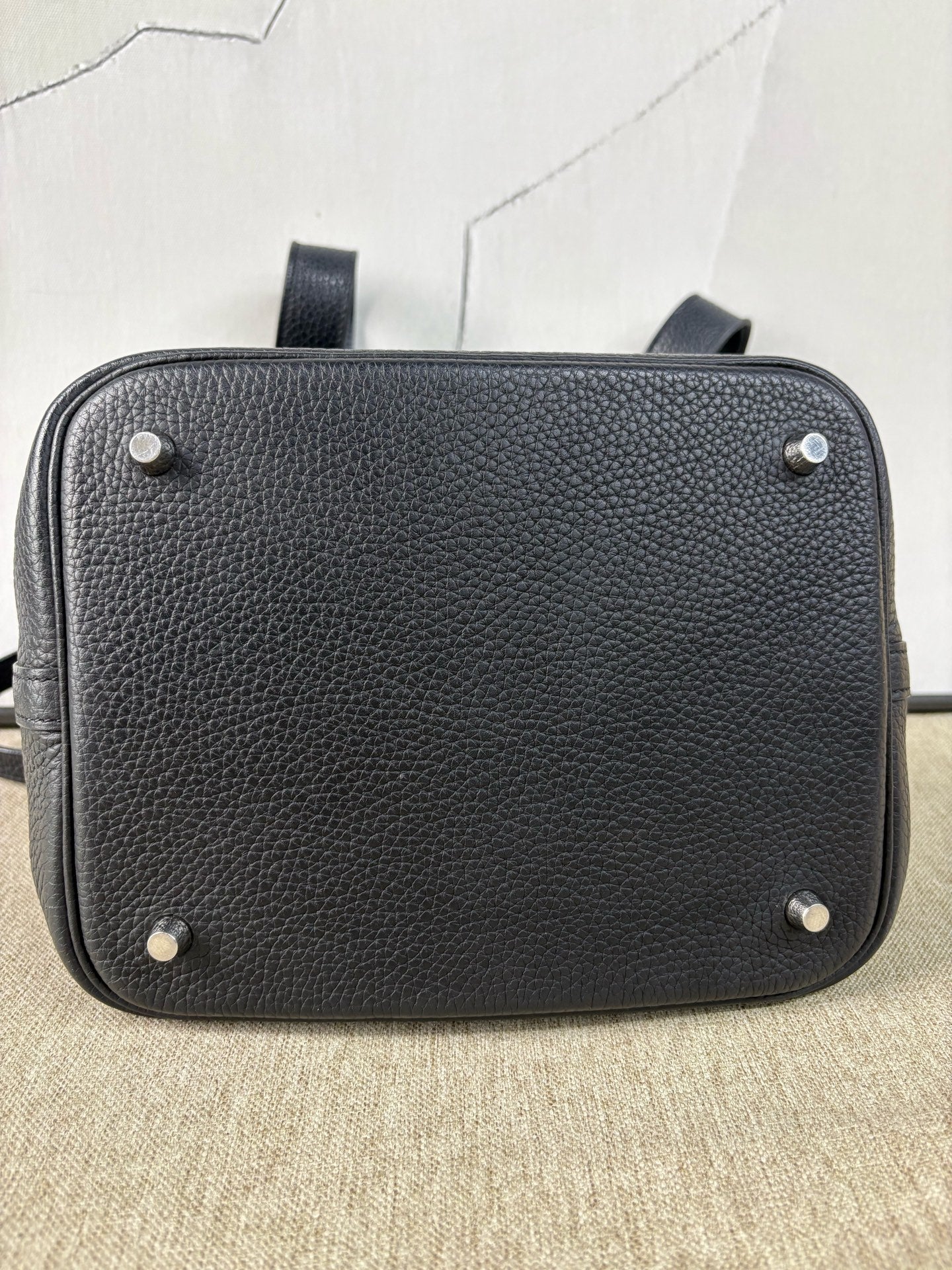 Hermès - Picotin Lock 22 - Togo leather - Black - (Medium)