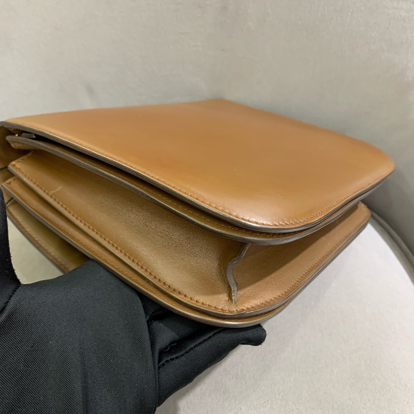 Celine - Classic Box - Calfskin leather - Brown - (Medium)