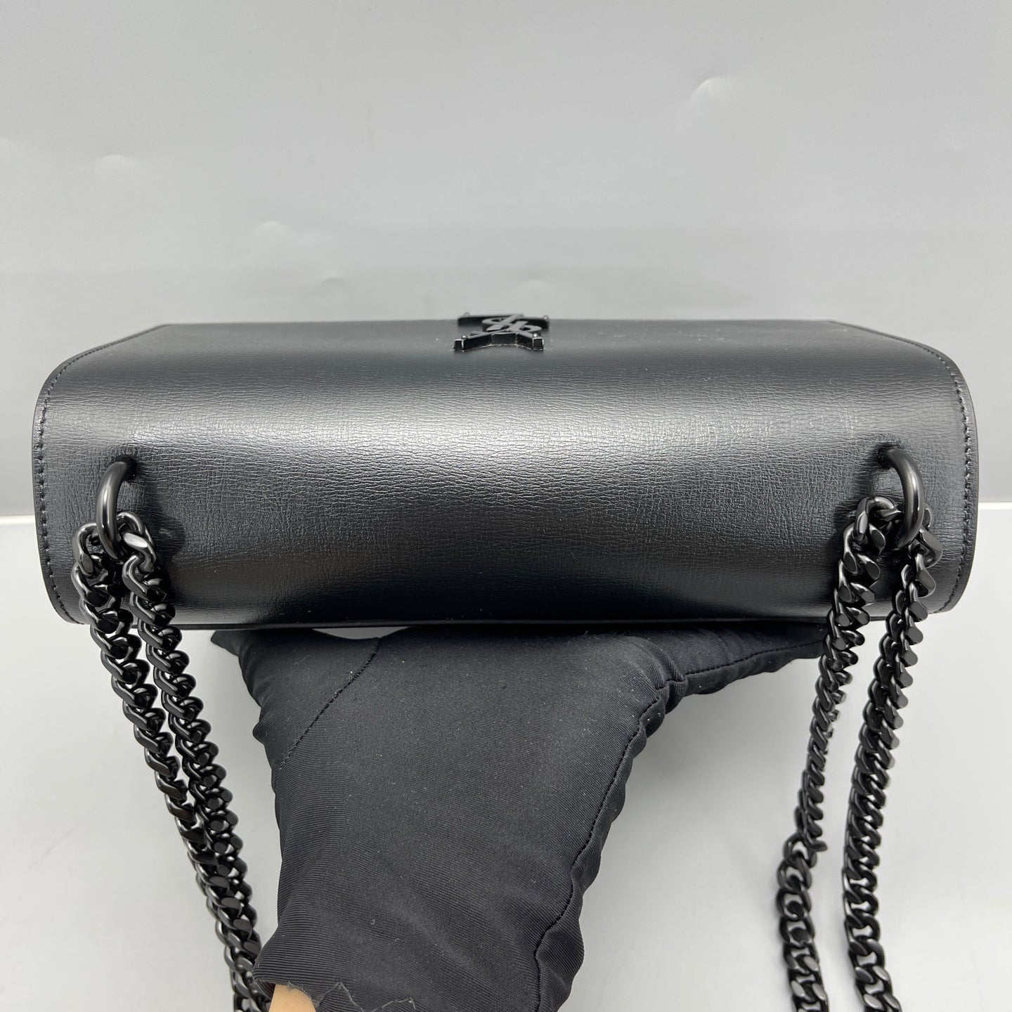 Saint Laurent - Sunset Medium - Leather - Black - (Medium)