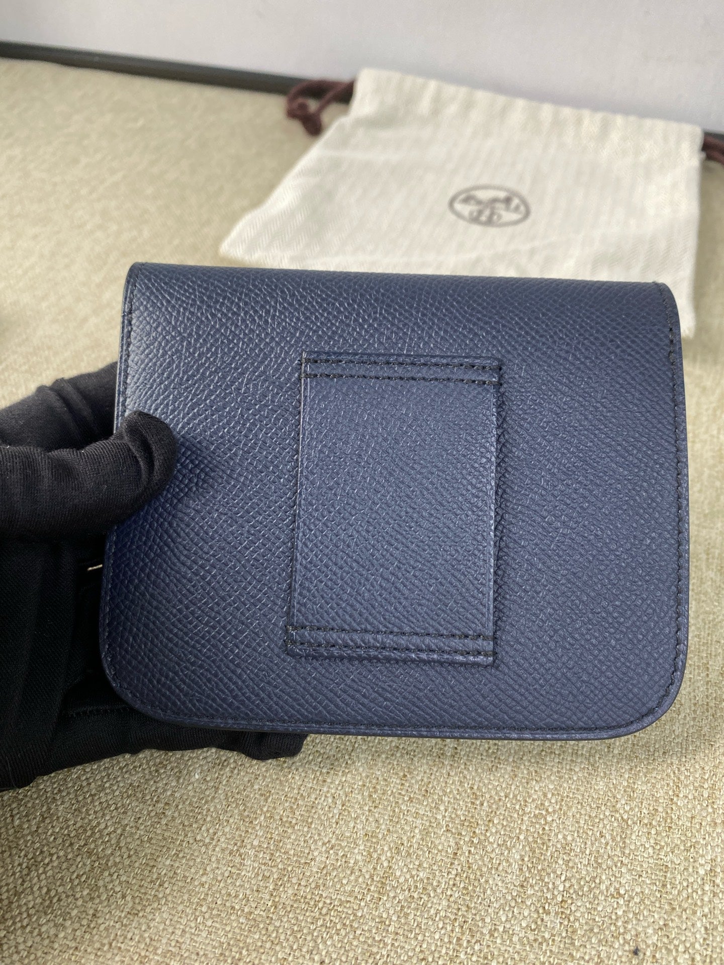 Hermès - Constance Slim Wallet - Epsom leather - Midnight Blue - (small)