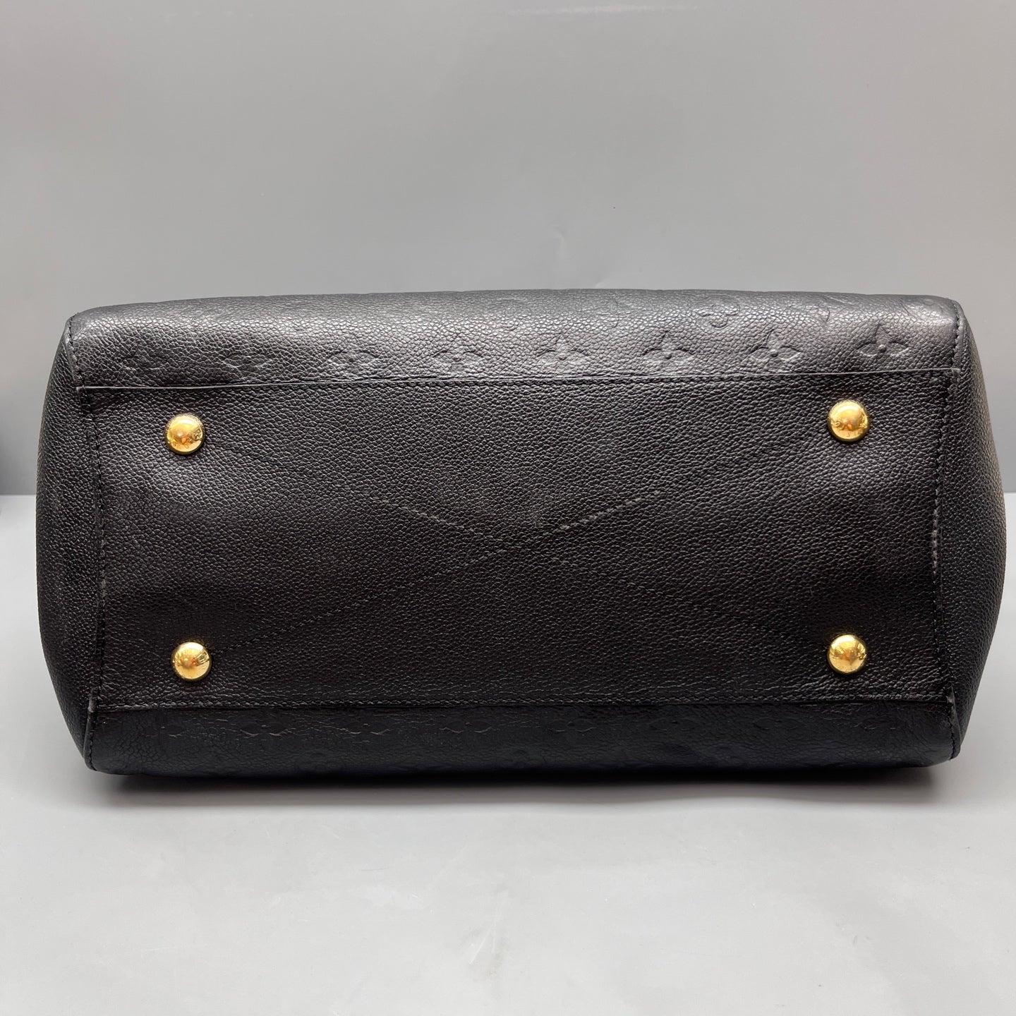 Louis Vuitton - Montaigne MM - Monogram Empreinte leather - Black - (medium)